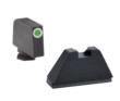 AmeriGlo GL482 Optic Glock Sight Set 5XL Front Green Tritium White Outline