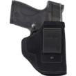 Galco STO834B Stow-N-Go  IWB Black Leather Compatible w/ Glock 48/48 MOS/S&W M&P Shield EZ Belt Clip Mount Right Hand