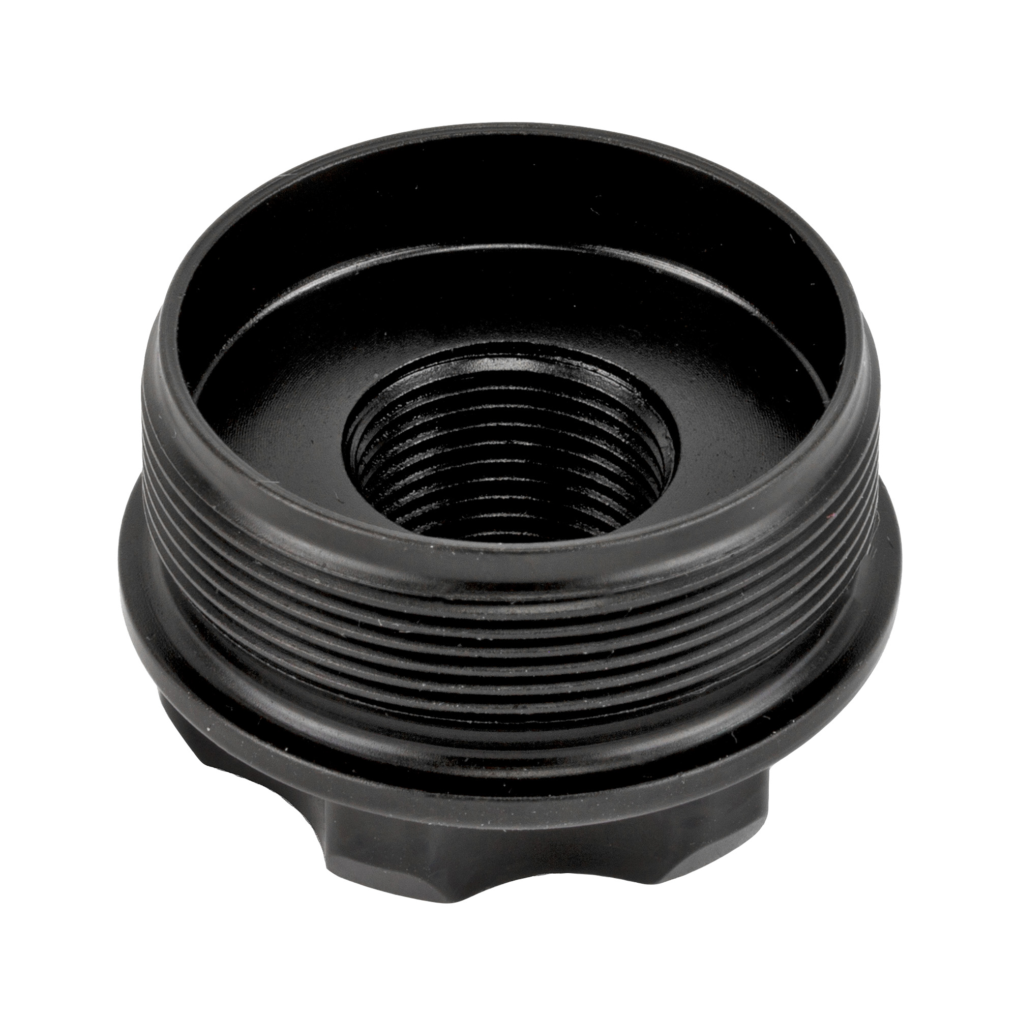 RUGGED SUPPRESSOR OF001 Fixed Mount 1/2"-28 tpi Black