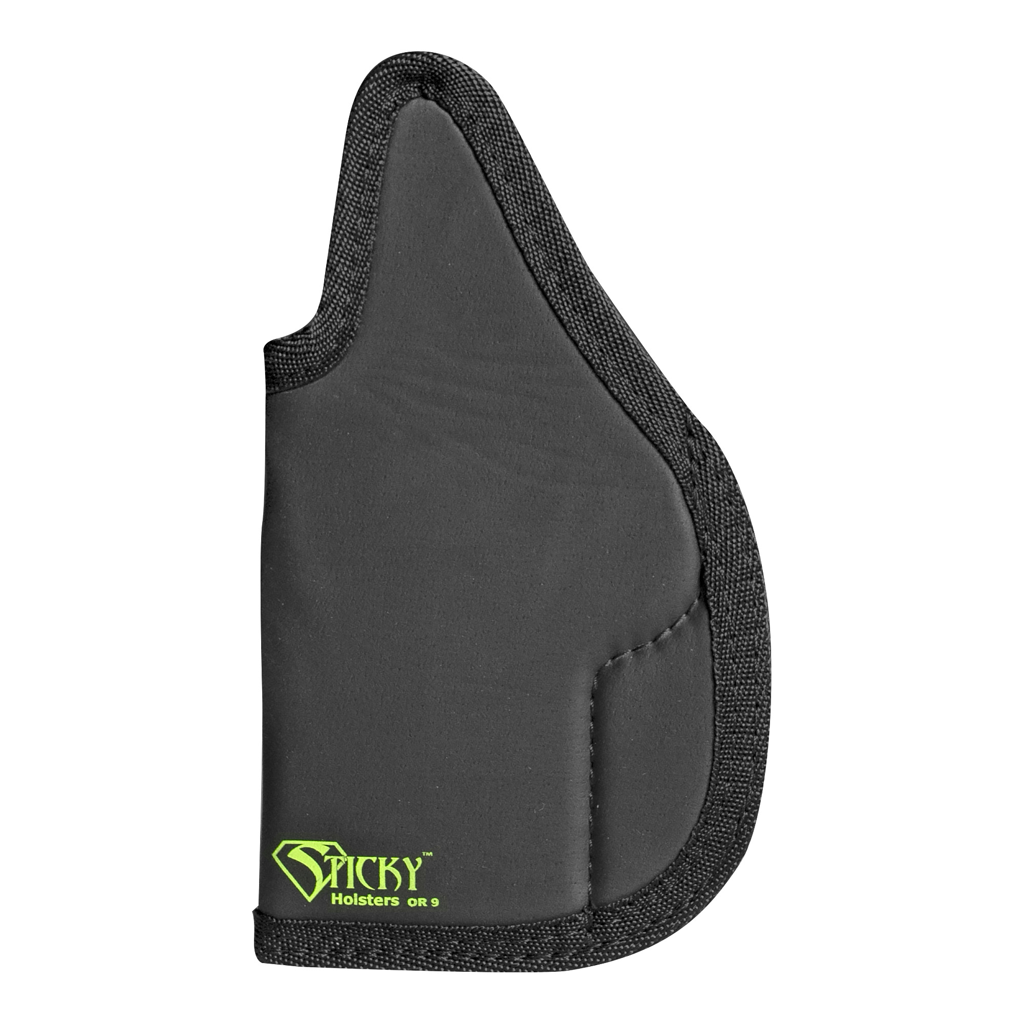Sticky Holsters OR9 OR-9  Black/Green Latex Free Rubber Fits HK USP 45/Sig P220/P226/Beretta M9/ M92FS/Canik TP9SF/S&W M&P 2.0 5"/Walther G5 Match Ambidextrous