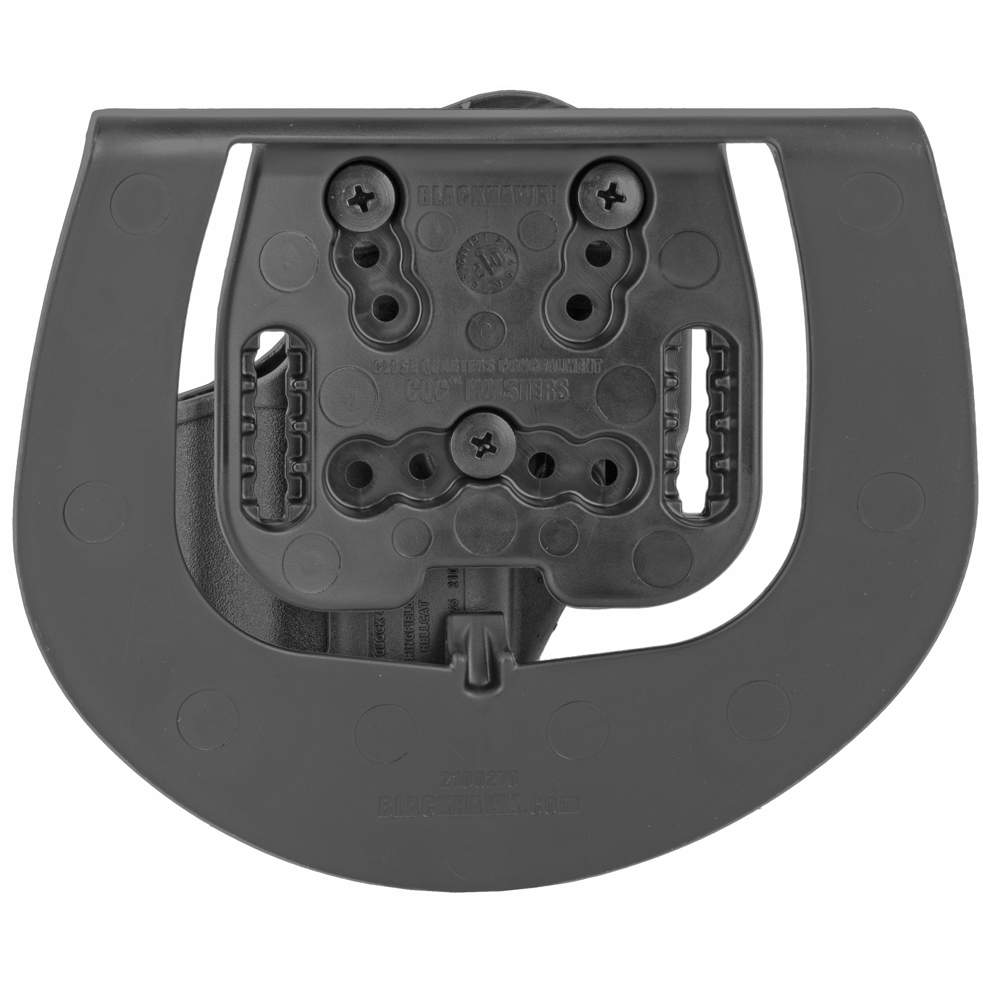 Blackhawk 410570BKR Serpa CQC  OWB Size 70 Black Polymer Belt Loop/Paddle Fits Sig P365/P365XL Right Hand