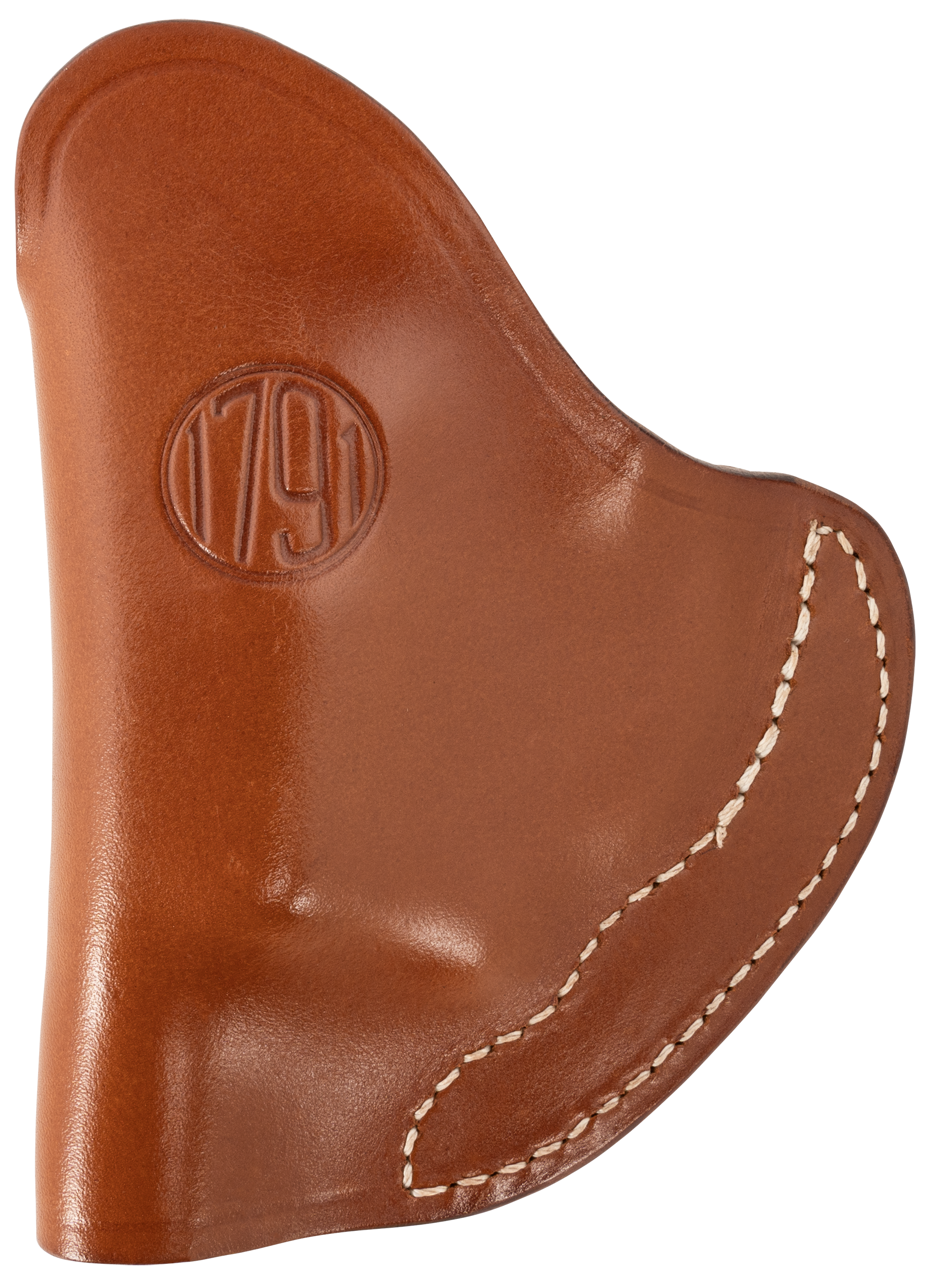 1791 Gunleather RVHIWB1TCBRR RVH  IWB Size 01 Classic Brown Leather Belt Clip Right Hand