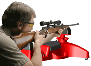 MTM Case-Gard PSR-30 Predator Shooting Rest Rifle/Shotgun Red