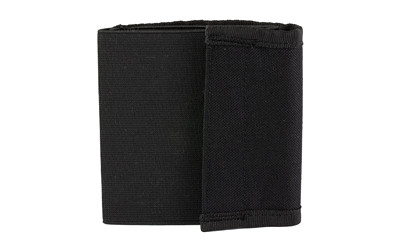 Uncle Mike's 88482 Buttstock Shell Holder  w/Flap Black Nylon, Sewn-On Elastic Loops Holds up to 6rds for Rifles