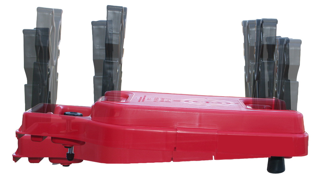 MTM Case-Gard SNCR30 Site-In-Clean Rest & Cleaning Center Rifle/Shotgun Red