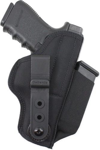 DeSantis Gunhide M24BJE1Z0 Tuck-This II  IWB Black Nylon Belt Clip Fits Glock 26/27 Belt 1.75" Wide Ambidextrous