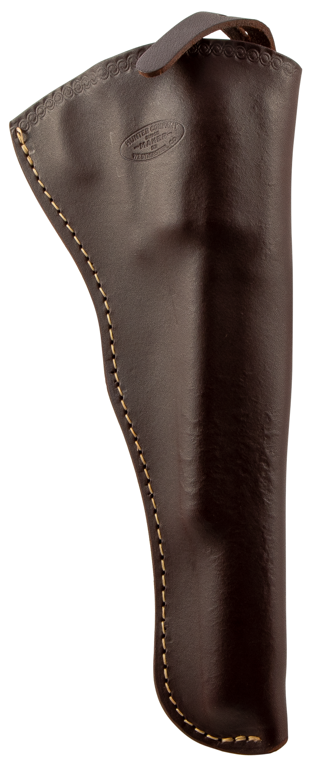 Hunter Company 108150 Western Slim Jim OWB Size 50 Brown Leather Fits Colt New Frontier/SA Army Fits 7.50" Barrel Right Hand