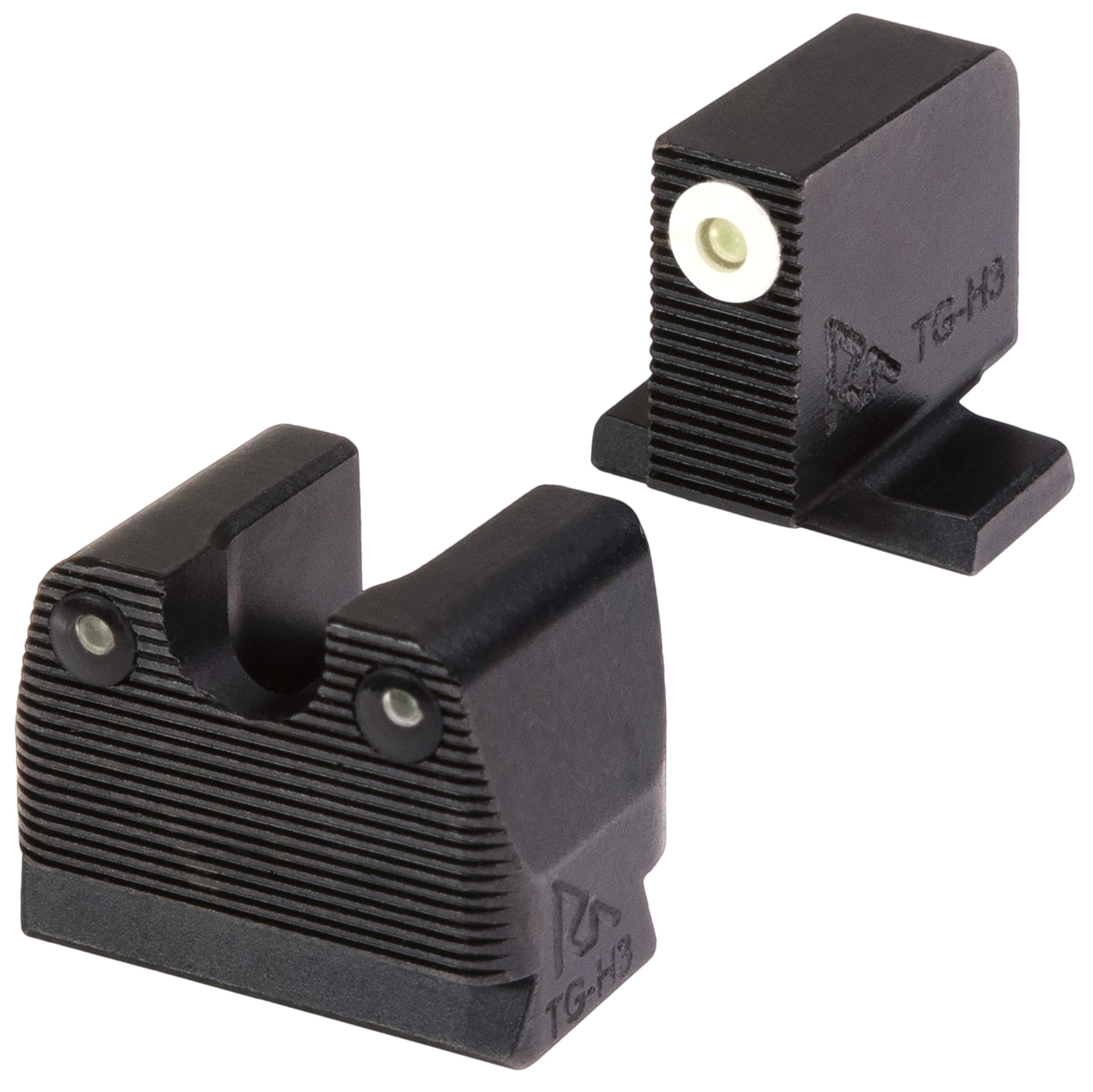 Rival Arms RARA3B231S SIG Sauer Night Sights Green Front Outline P-Series