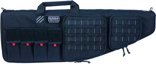 GPS Bags T42ARB Tactical AR Case 42" Black 1000D Nylon with Mag & Storage Pockets, Lockable Zippers, External Handgun Pocket & Visual ID Storage System