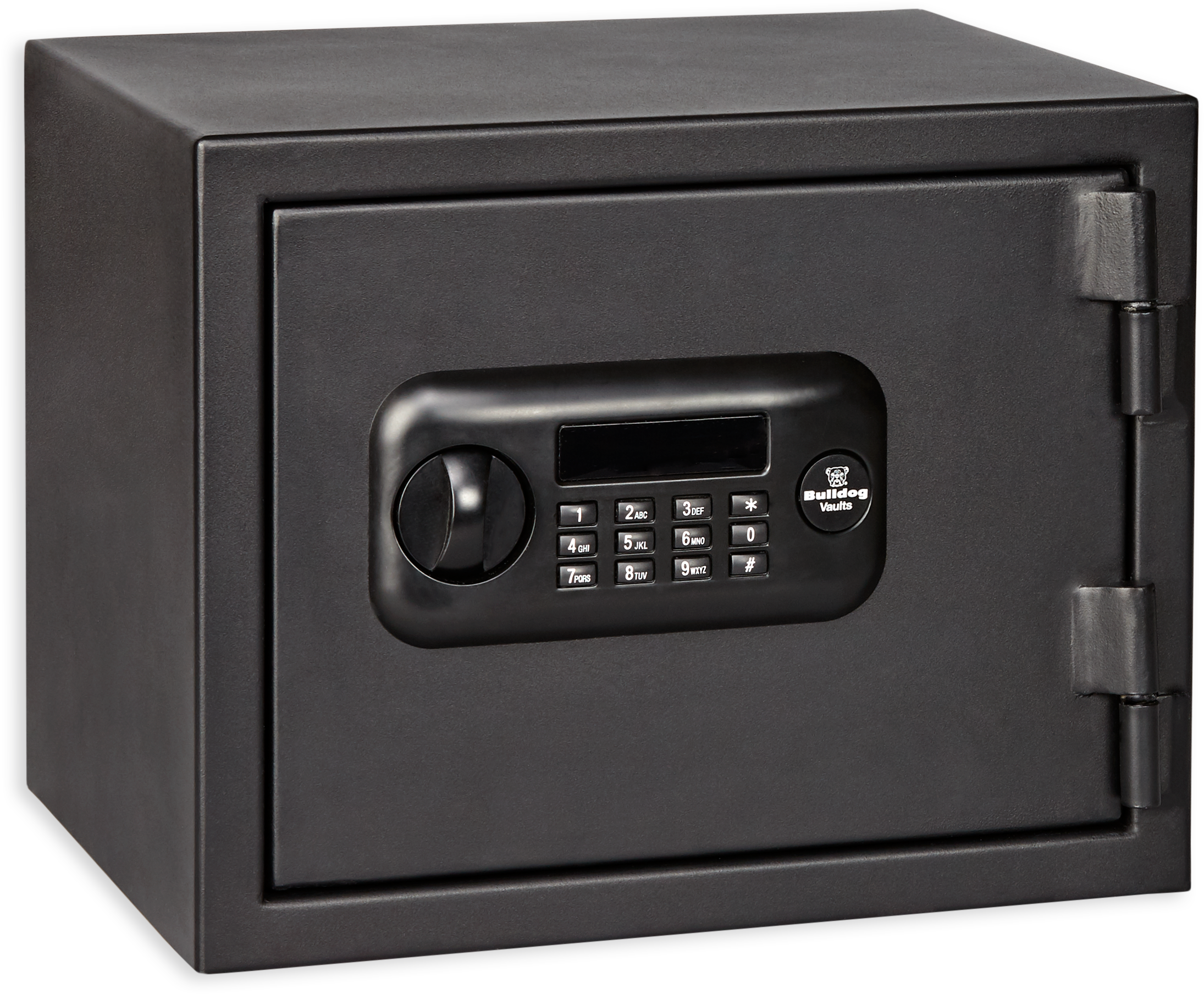 Bulldog BD1090F Digital Fire Safe Vault Keypad/Key Entry Black Steel 12" x 15" x 12"