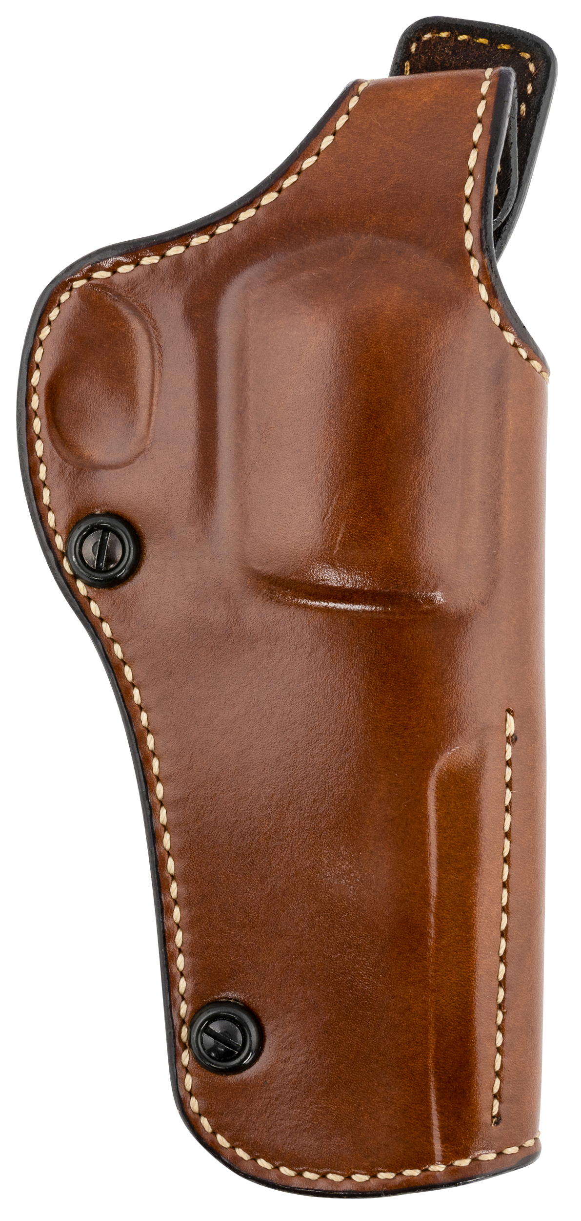 Galco PHX334 Phoenix  OWB Tan Leather Belt Slide Fits Ruger GP100 Fits S&W L Frame Right Hand