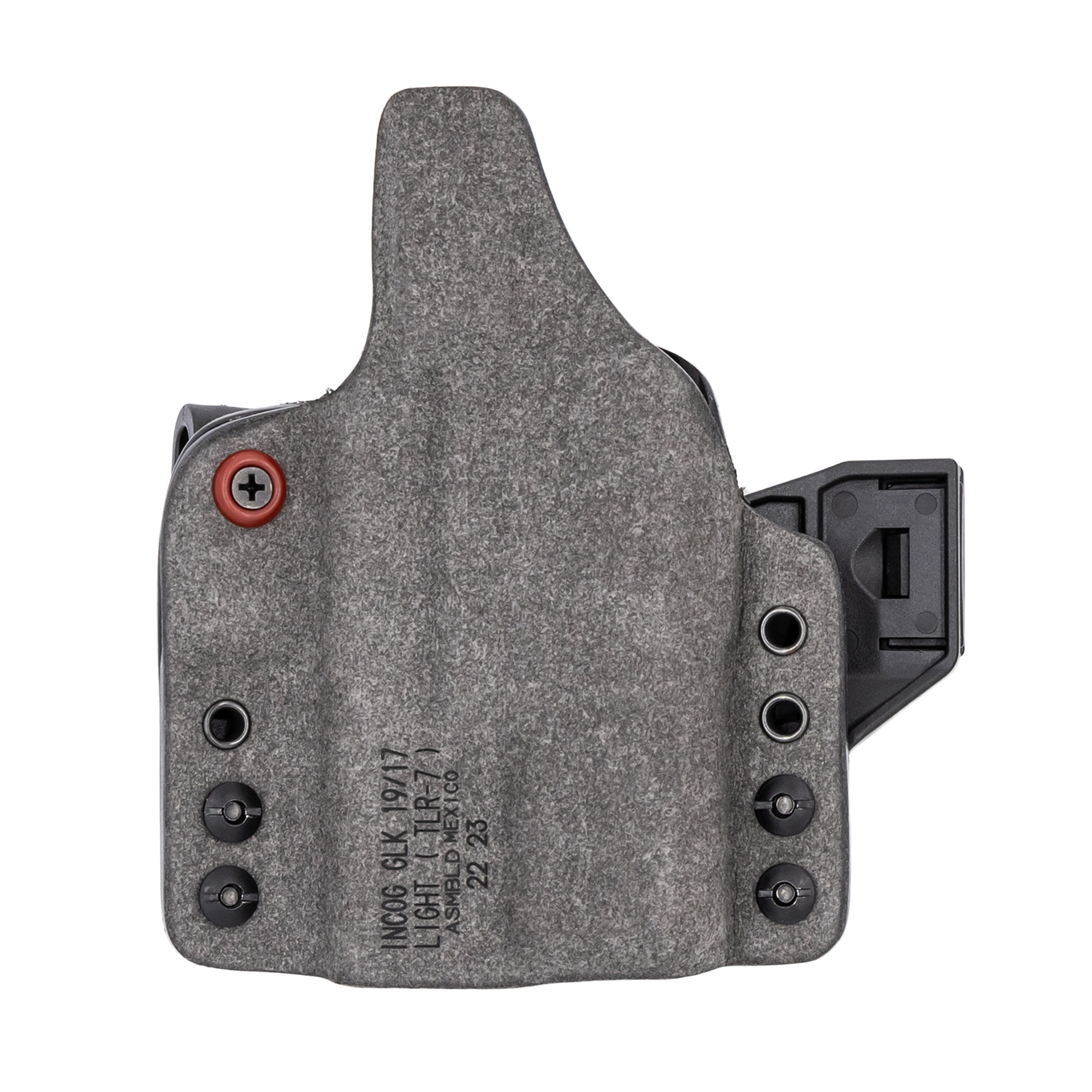 Safariland INCOG0750A0CX261 IncogX  IWB Black/Gray Boltaron Belt Clip Fits Sig P320L Right Hand