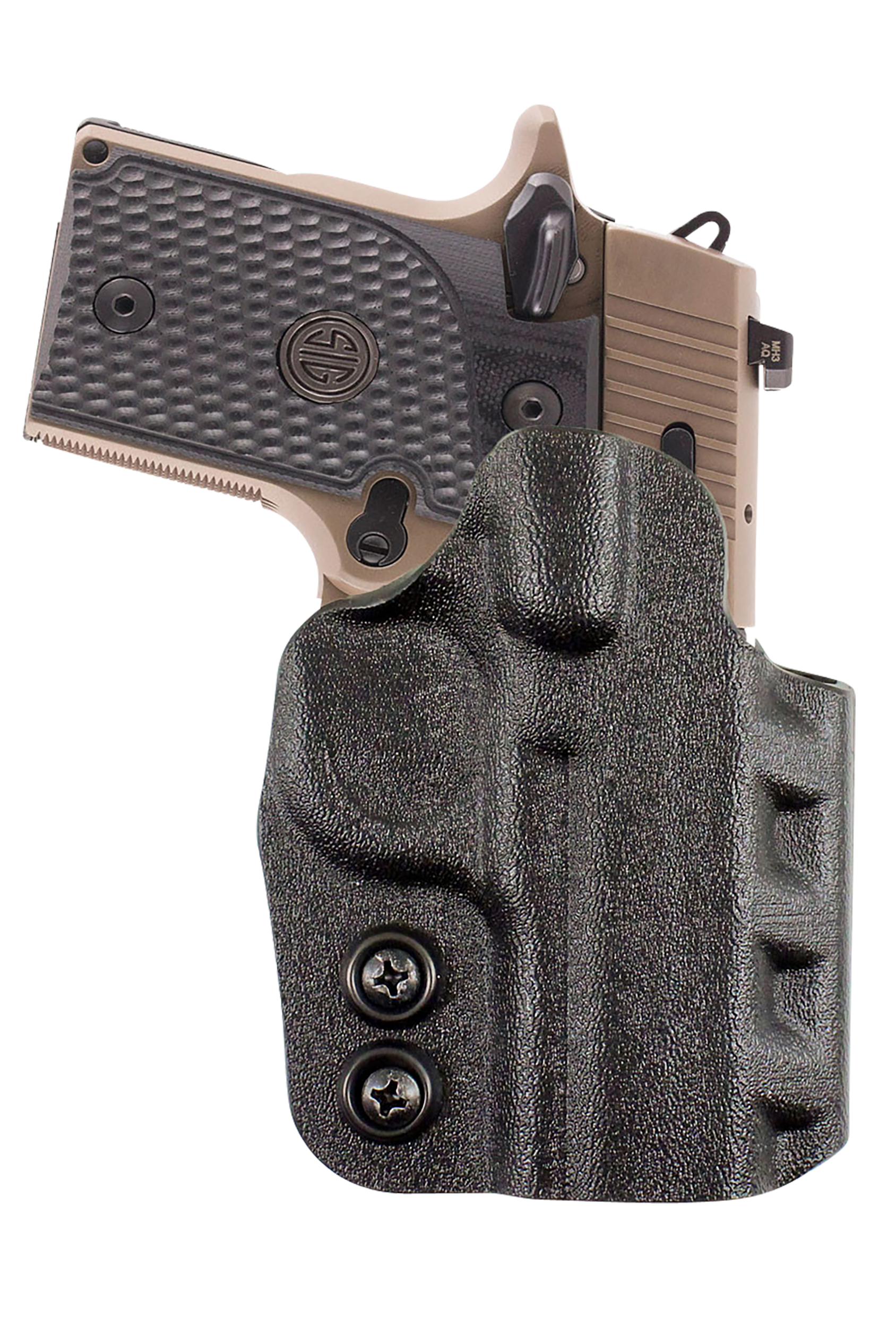 DeSantis Gunhide D94KA6RZ0 Cazzuto  OWB Black Kydex Paddle Fits Springfield Hellcat/OSP Right Hand