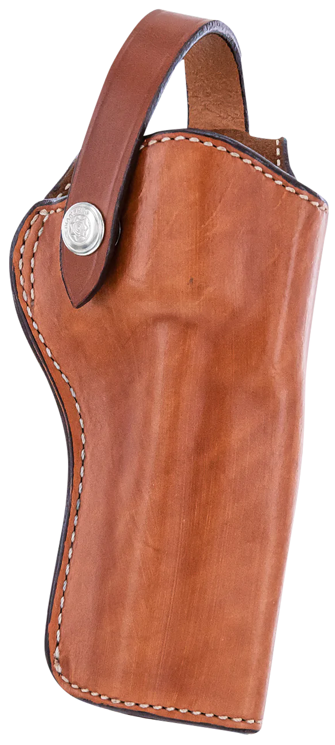 Bianchi 10045 1L Lawman Western OWB 01 Tan Leather Belt Loop Fits Colt New Frontier Fits Colt Peacemaker