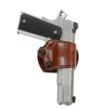 Galco YAQ212 Yaqui  OWB Tan Leather Belt Slide Fits 1911 Fits 3-5" Barrel Right Hand