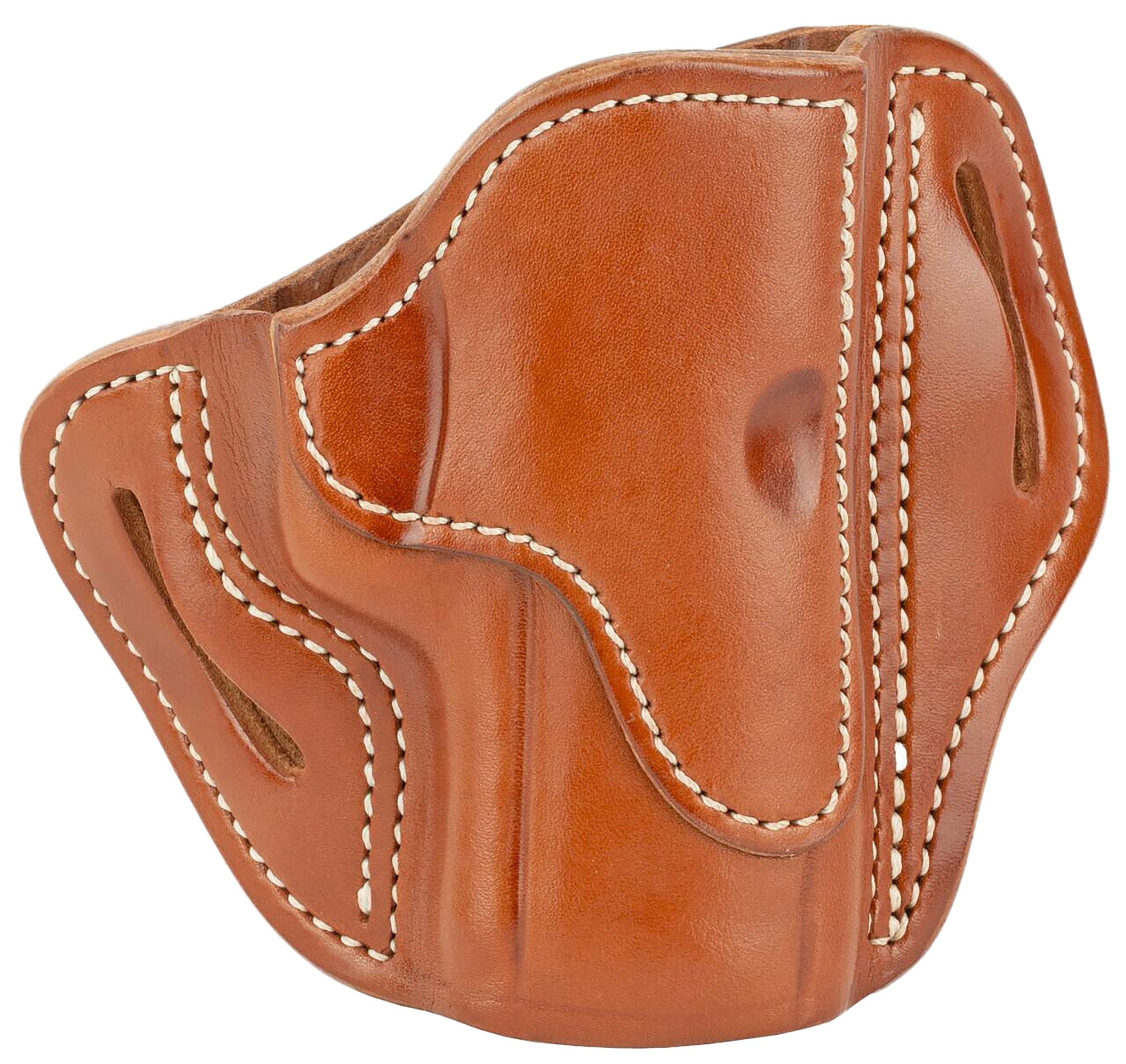 1791 Gunleather BH24SCBRR BH2.4S  OWB 2.4 Classic Brown Leather Belt Slide Fits FN 509/Springfield XD-M/HK VP9SK