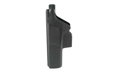Glock HO17045 Duty  Holster OWB Black Polymer w/Thumb Break Retention Strap, For Use w/Glock 17 Gen3,4&5/22 Gen 3&4 Only/31 Gen3&4, Fits 1.77" (45mm) Belt, Right Hand