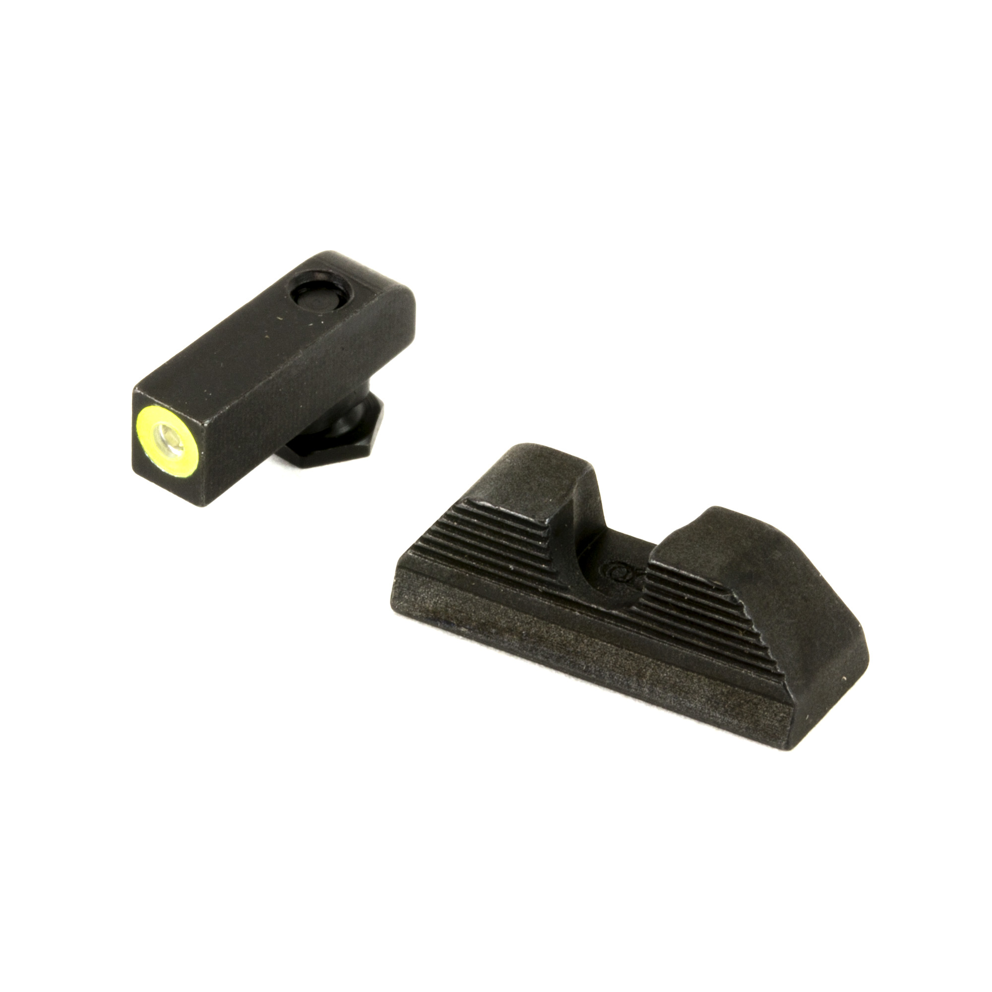 AmeriGlo Gl352 Glock 42/43 Green LumiGreen Front Black Serrated Rear Sight