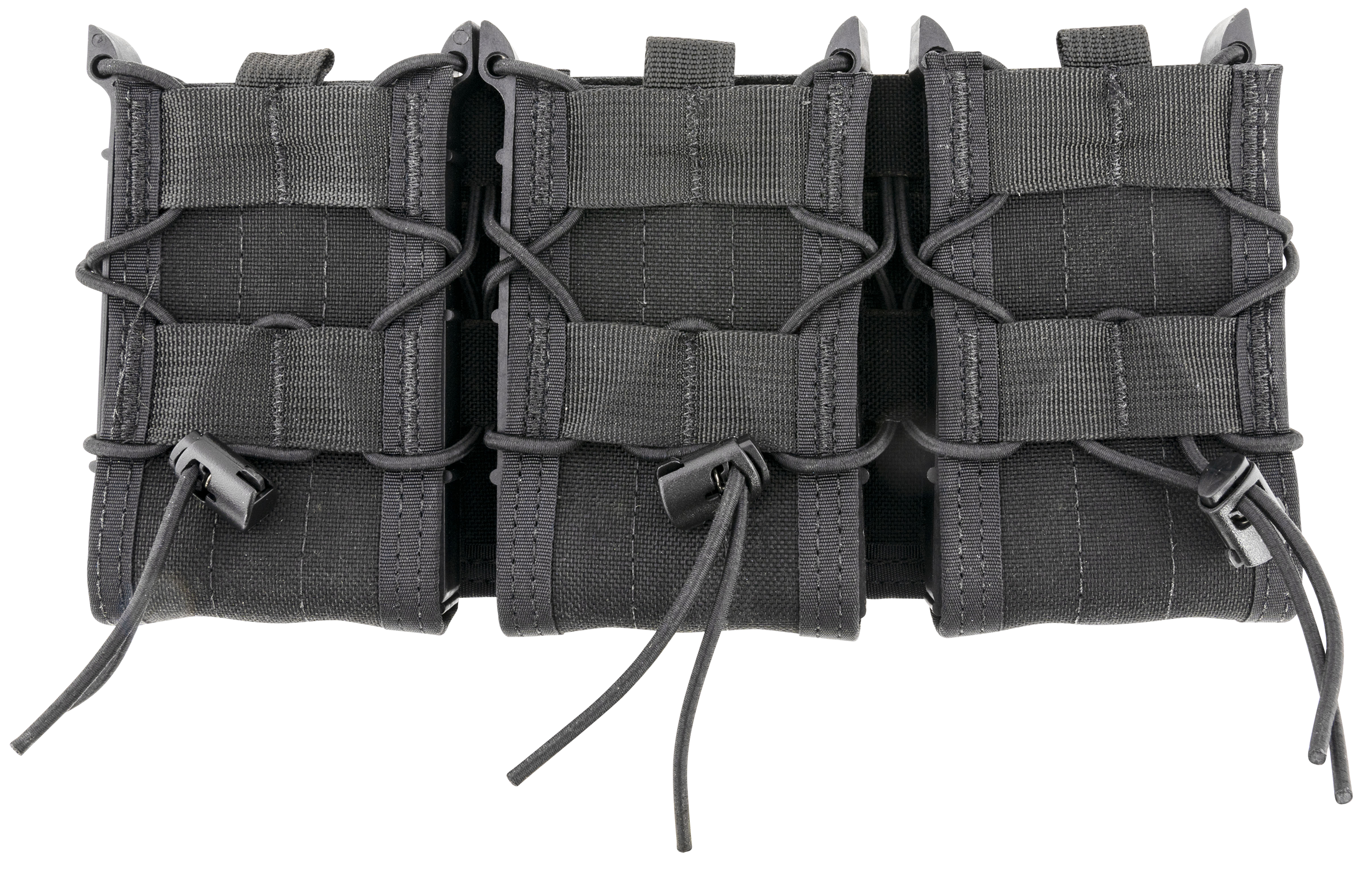 High Speed Gear 45TA00BK TACO Shingle Mag Pouch Triple Black Nylon MOLLE Compatible w/ Rifle