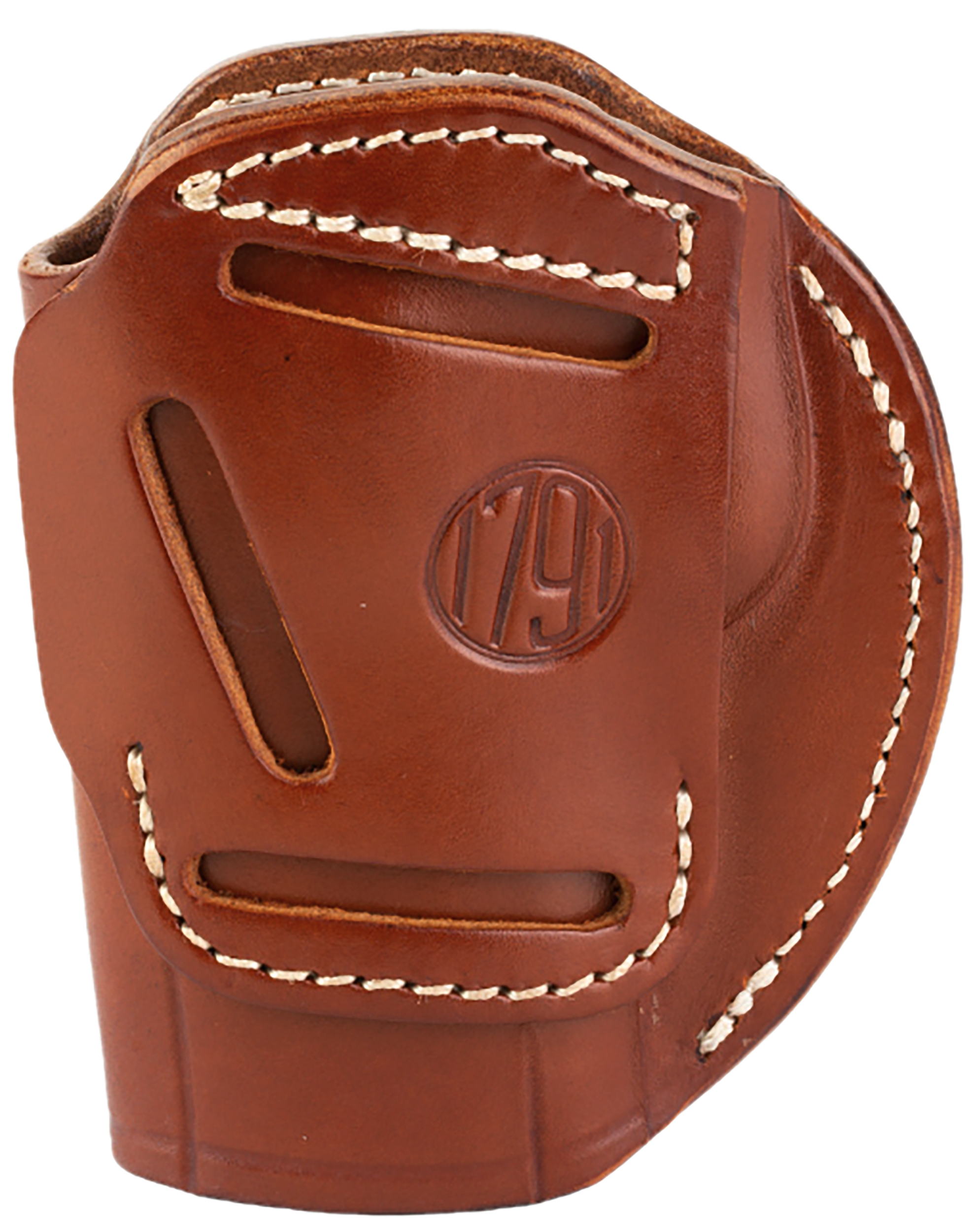 1791 Gunleather 3WH6CBRA 3-Way  IWB/OWB Size 06 Classic Brown Leather Belt Loop Fits Beretta 92 Fits Walther PPQ Fits Sig P320 Ambidextrous Hand