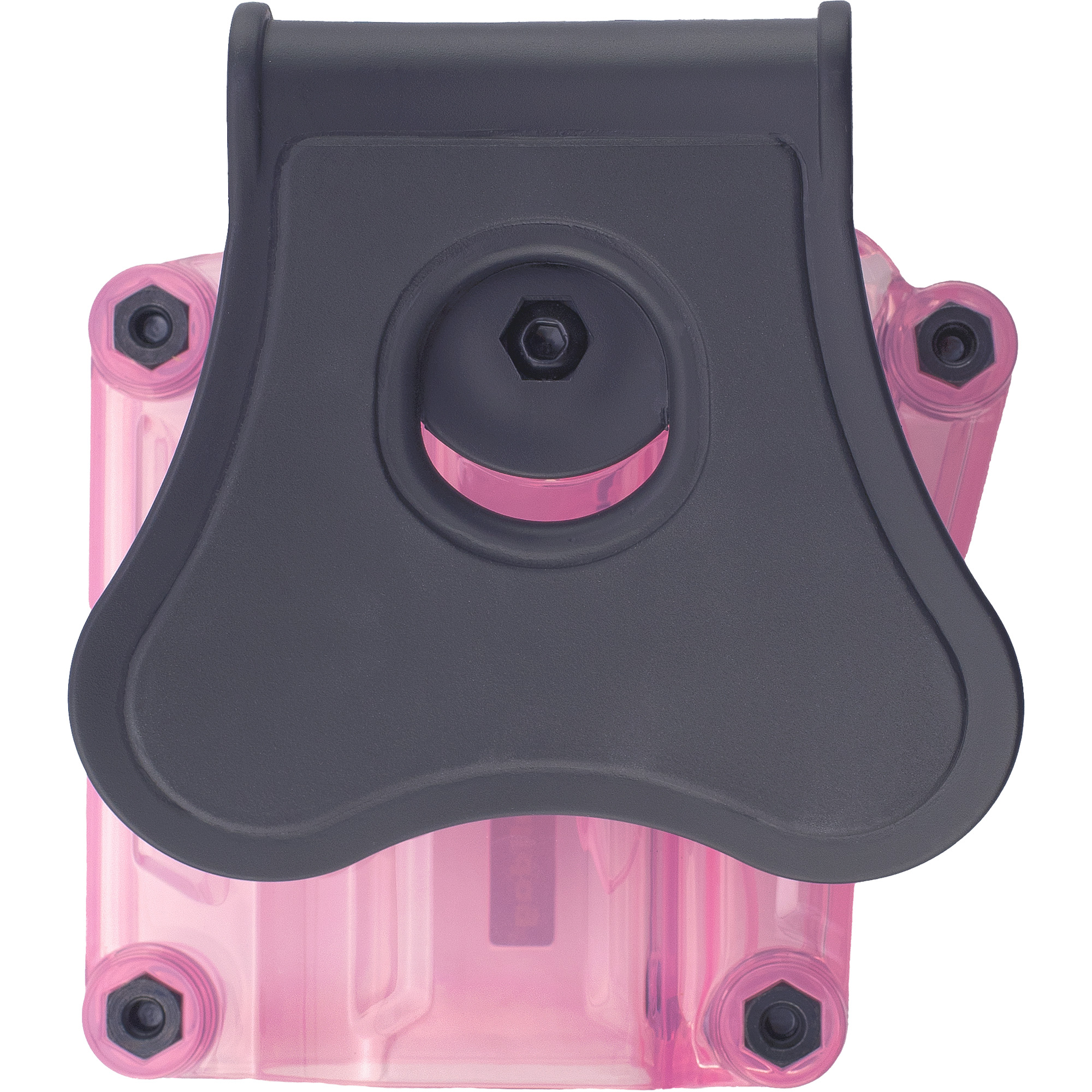 Bulldog MX006 Max Multi Fit OWB Transparent Pink Polymer Paddle Mount