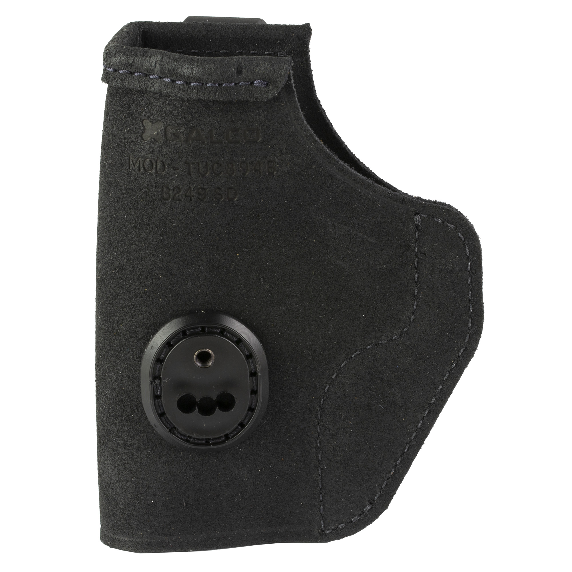 Galco TUC894B Tuc-N-Go 2.0 Strongside/Crossdraw IWB Black Fits Sig P365 Ambidextrous