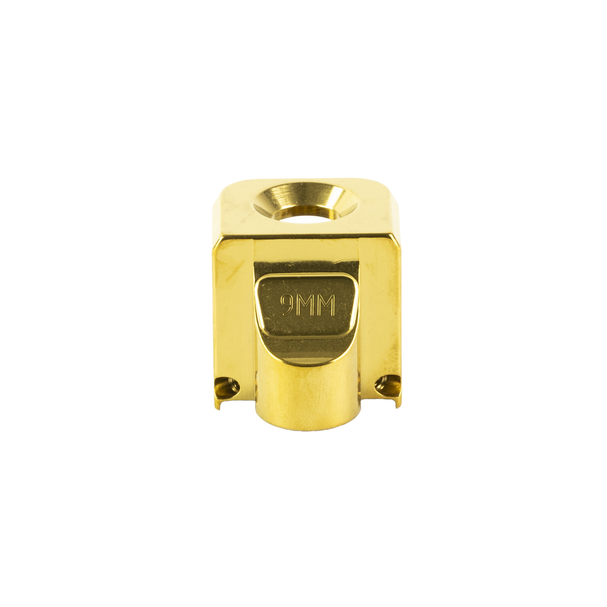 Zaffiri Precision Zp Glock 17/19/34 9mm 1/2x28 Gold Tin Compensator