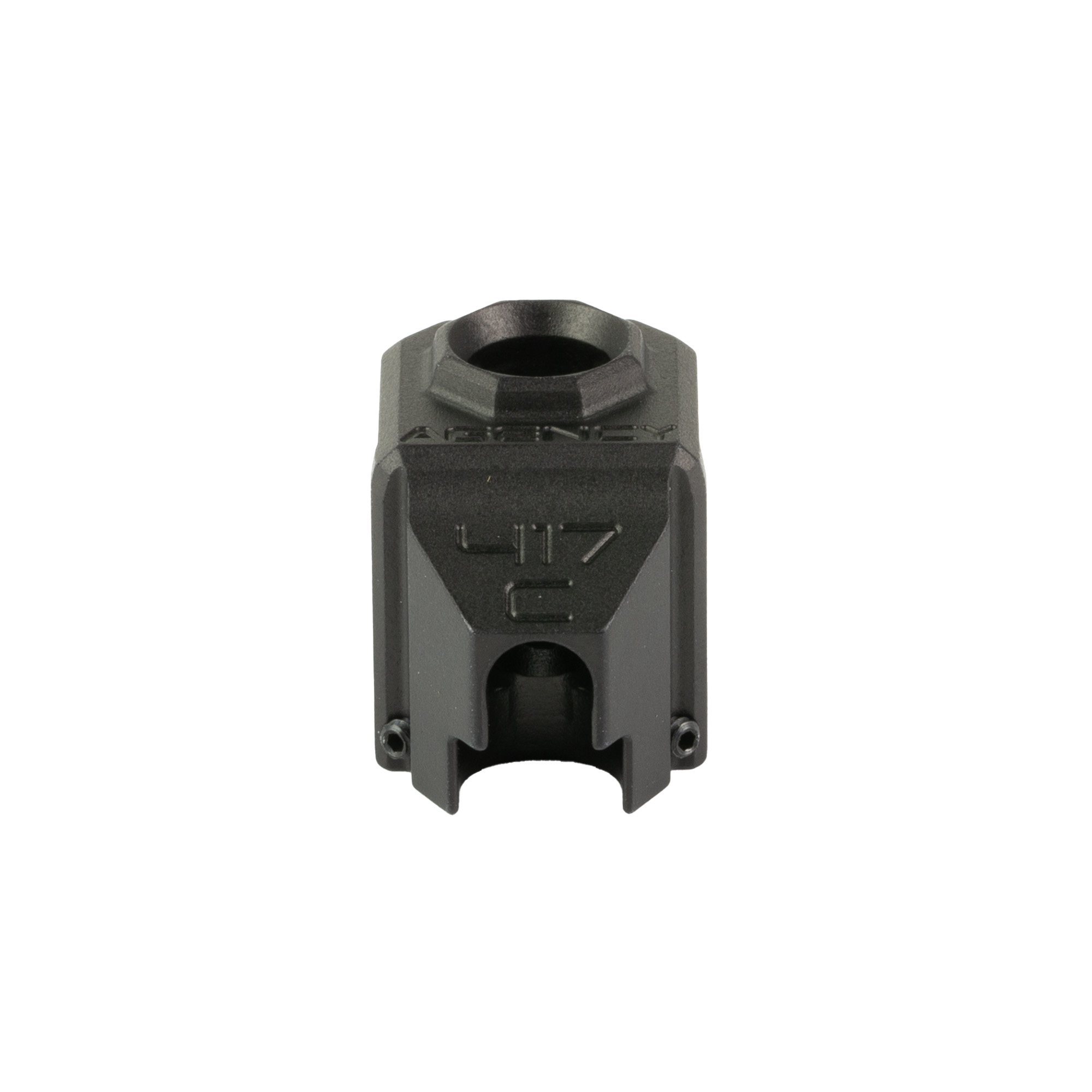 Agency Arms 417 Single Port Comp Fits Glock 43 1/2x28