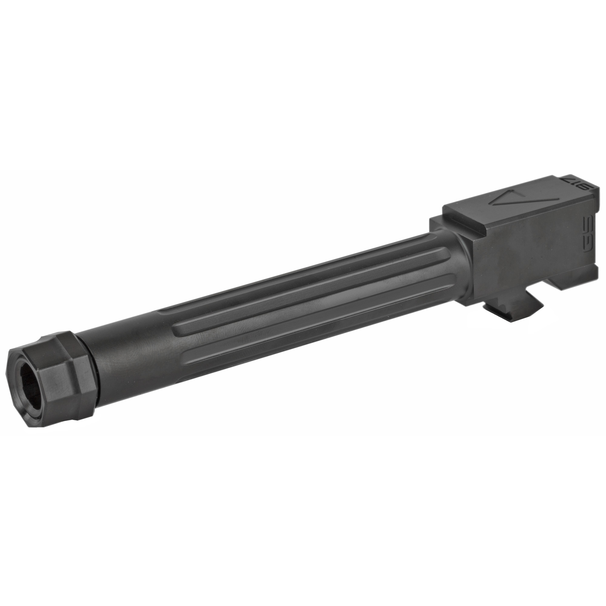 Agency Arms MLG17G5T Threaded Fluted Mid Line 9mm Nitride Glock 17 Gen 5