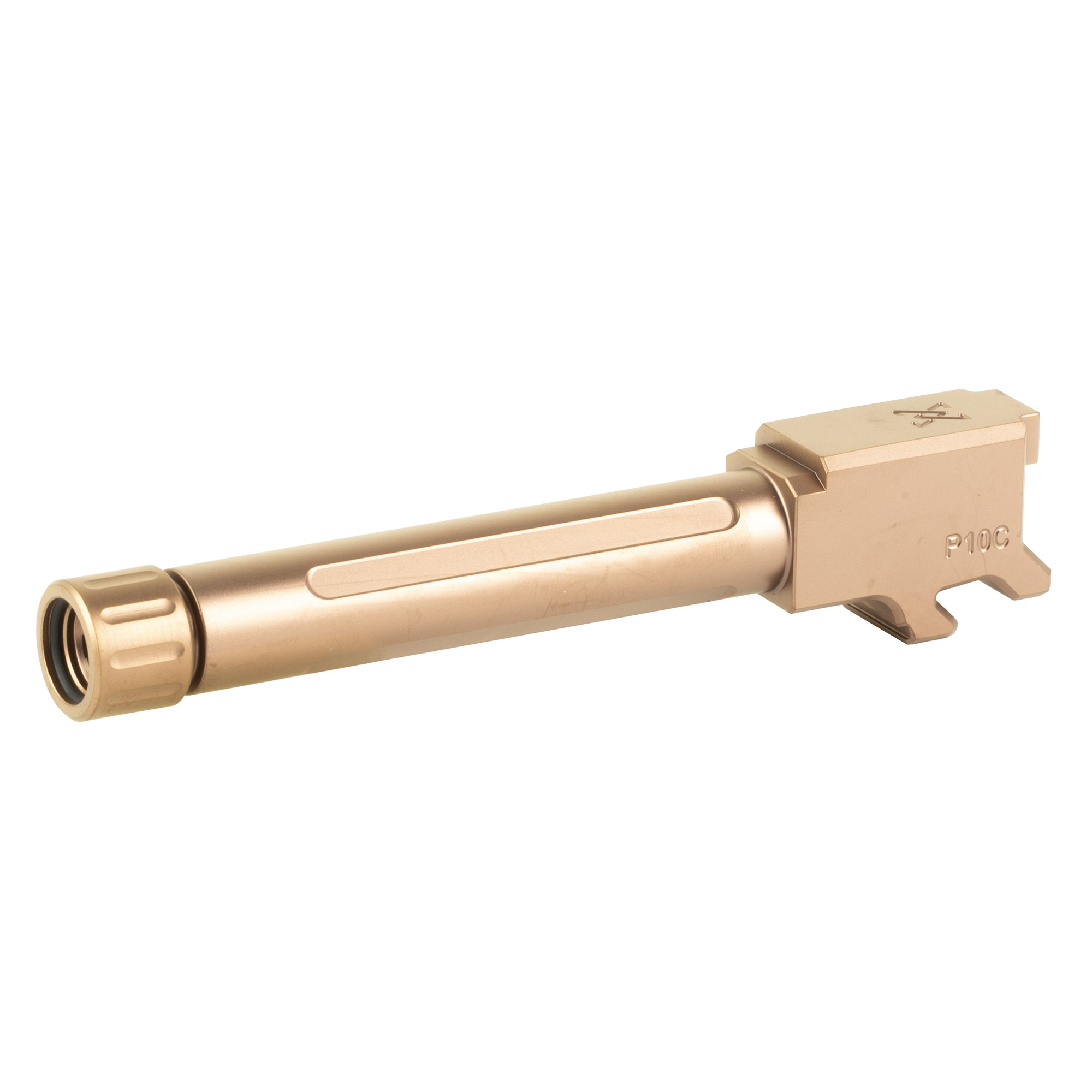 True Precision Copper Threaded Barrel CZ P-10C For 9mm