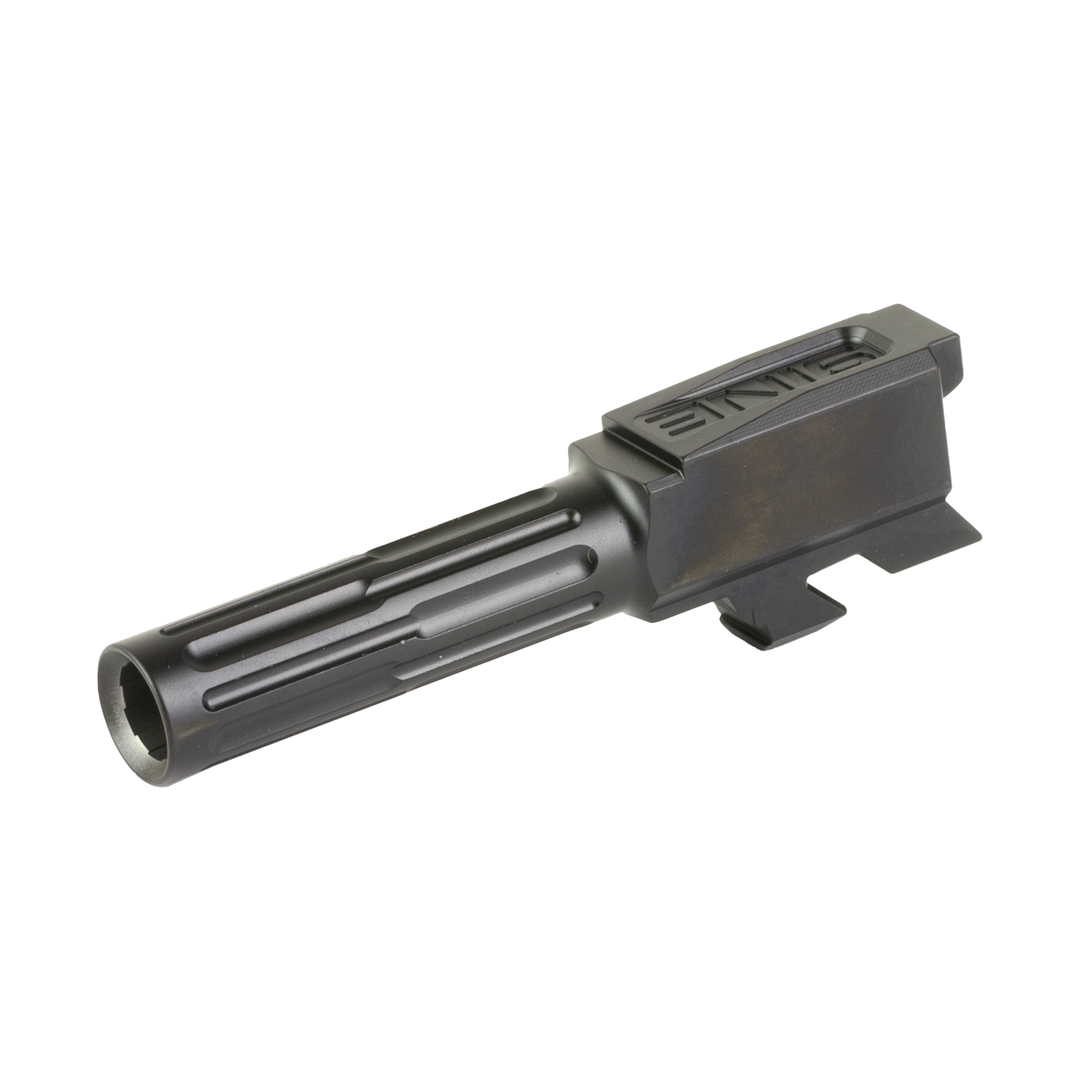 Lantac Glock 43 9ine Fluted Barrel 416R DLC Finish