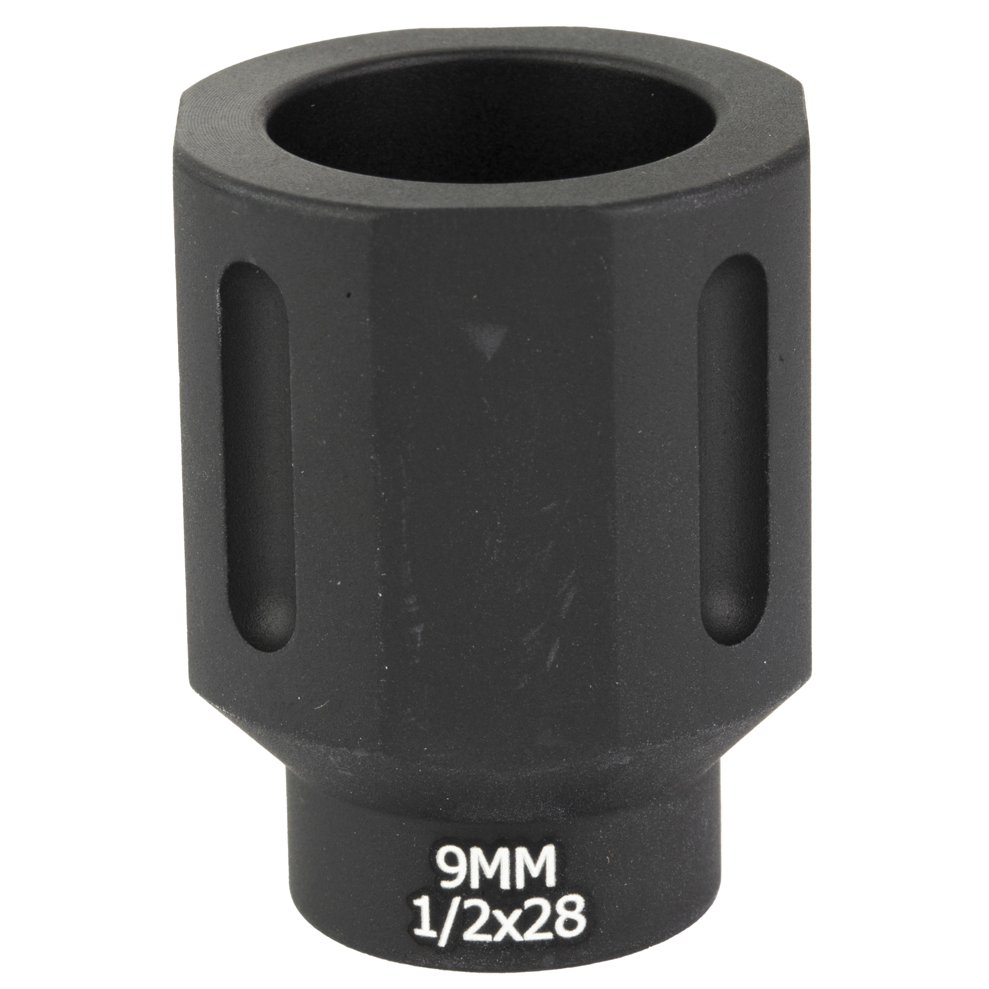 Battle Arms Development Hex Flashcan 9mm Blast Diverter 1/2x28