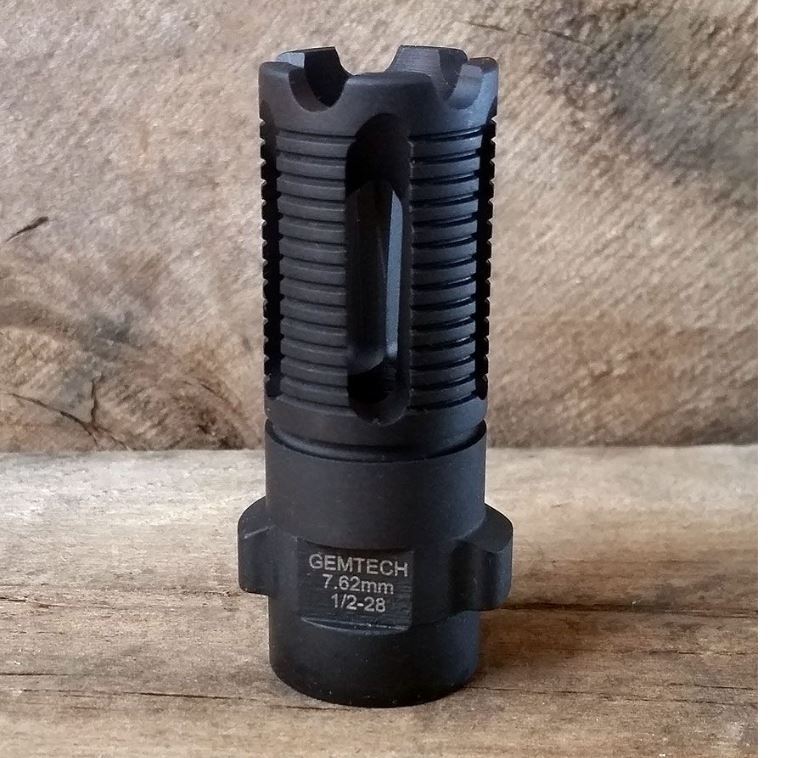 Gemtech 7.62mm Quickmount Suppressor Adaptor 1/2 28 Thread for Gemtech Systems