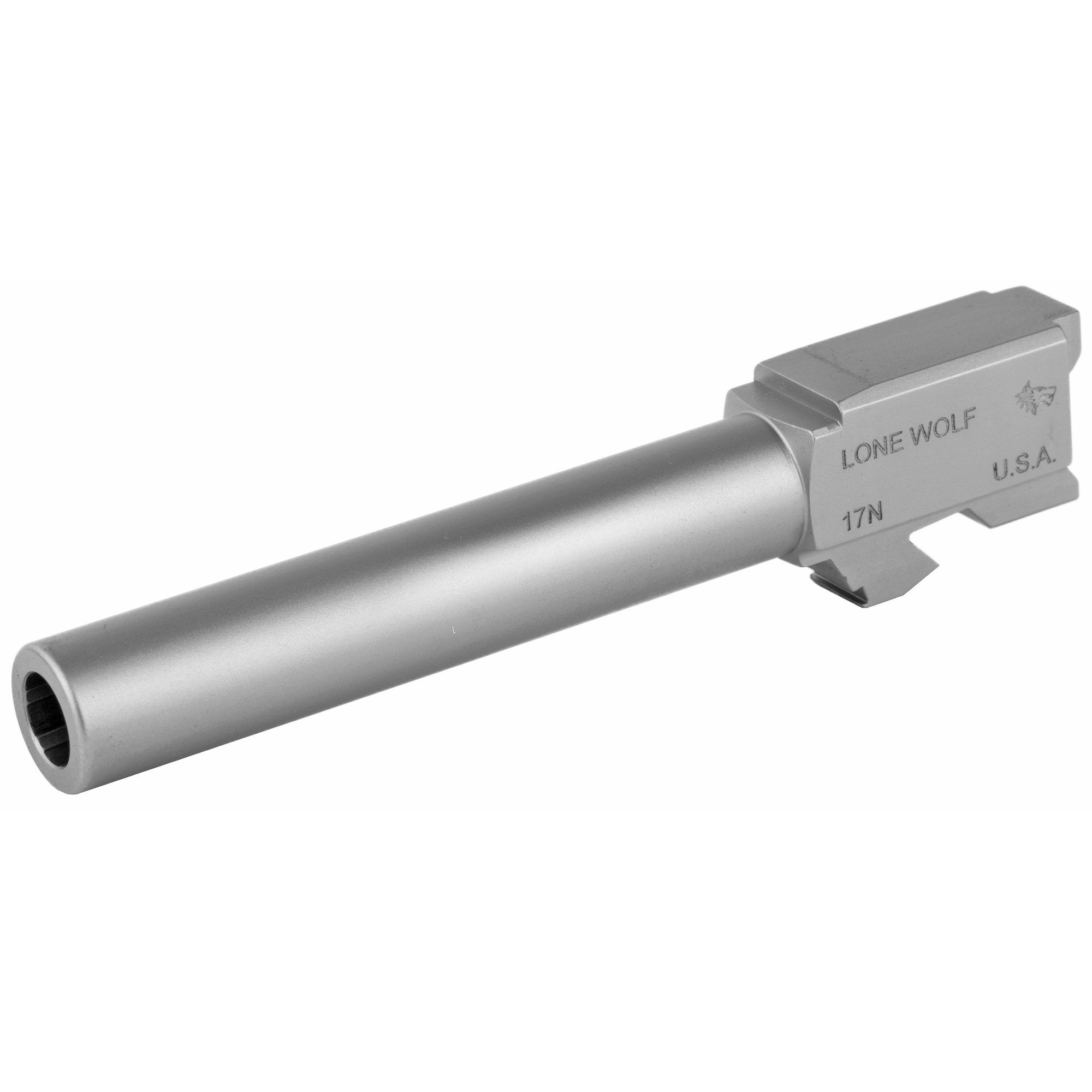Lone Wolf AlphaWolf Glock 17 9mm Barrel 4.49in Silver