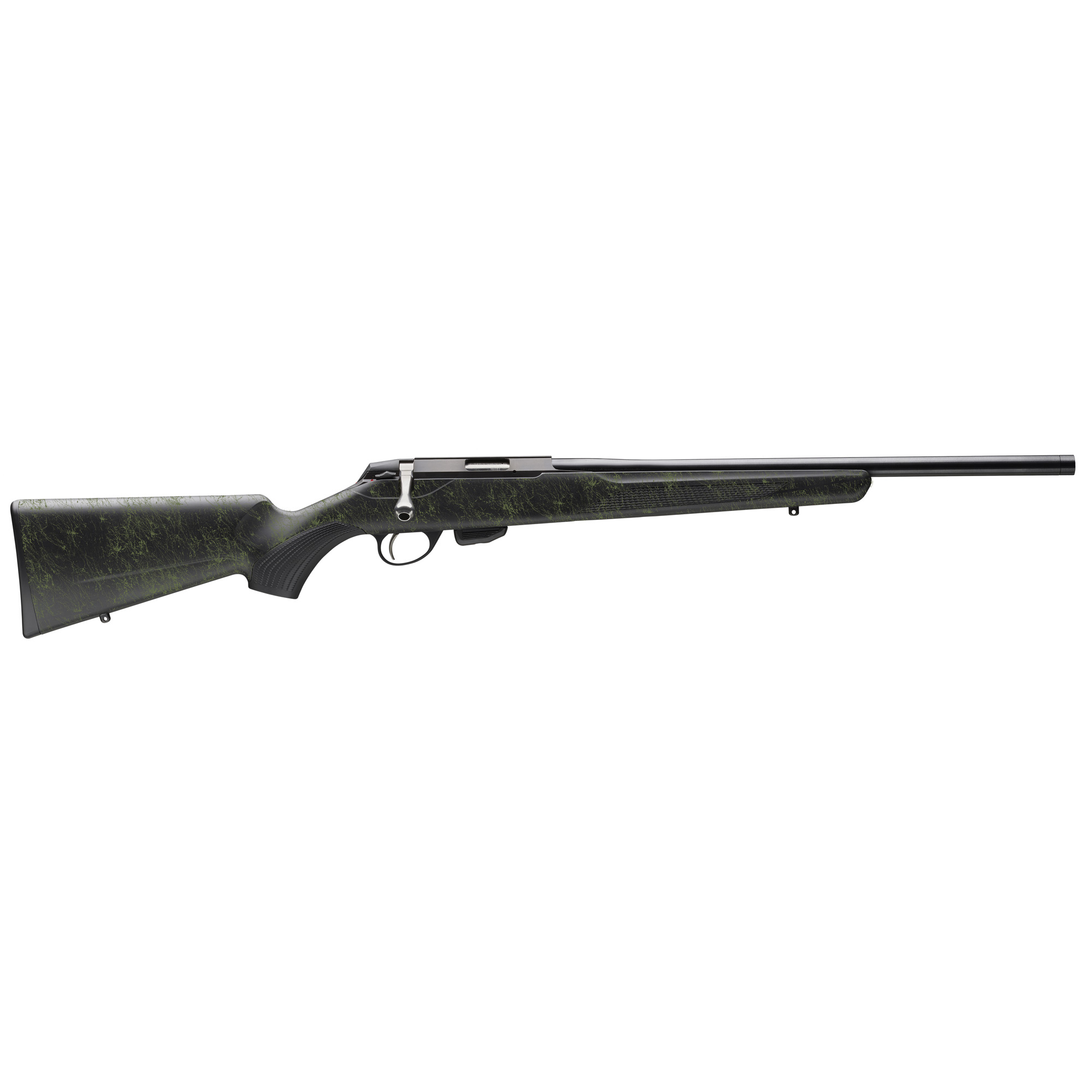 Tikka T1x 22 Long Rifle 20in Threaded 10rd Blued Orange Synthetic Stock