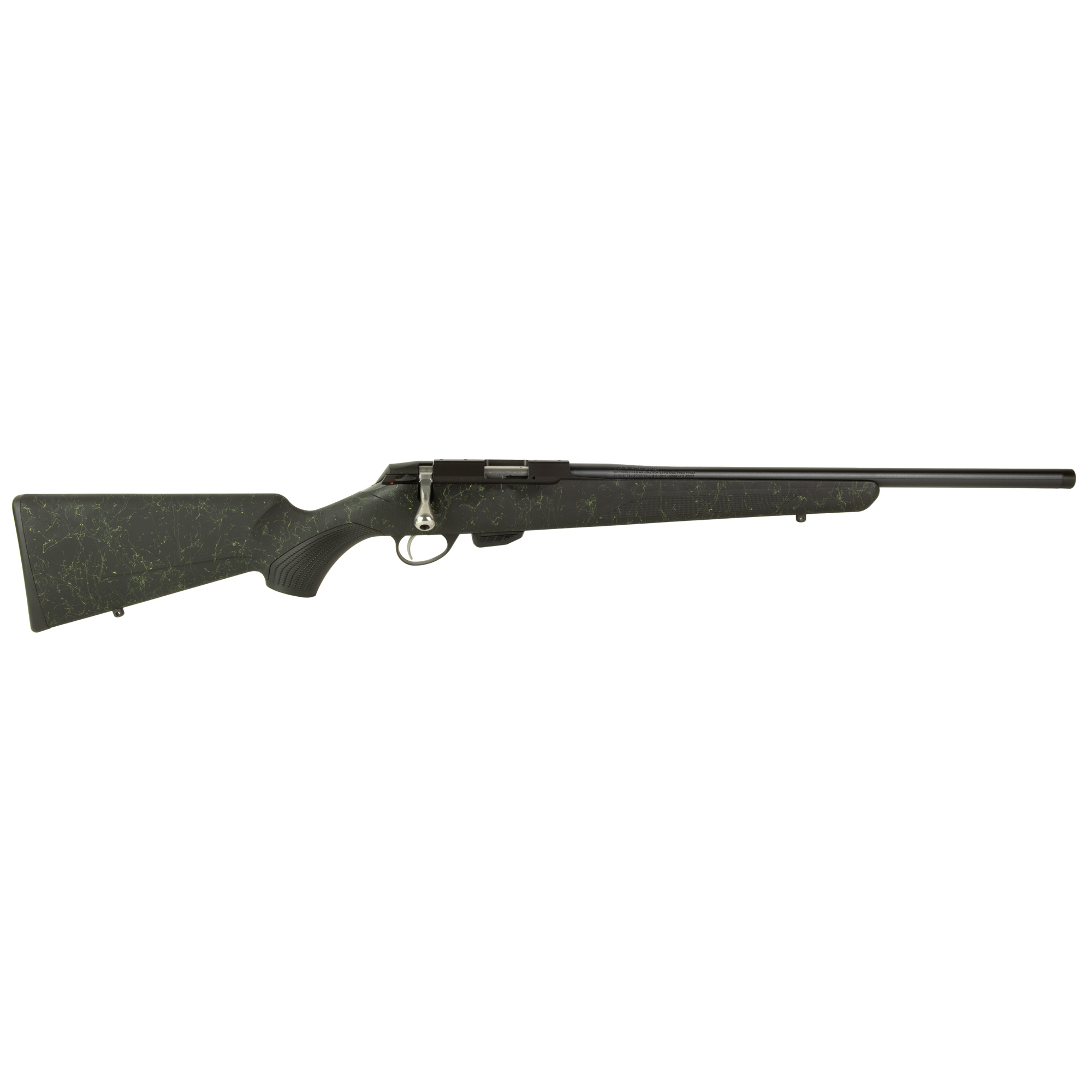 Tikka T1x 17 Hornady Magnum Rimfire 20in Barrel 10 Rounds Blu'd Orange Stock