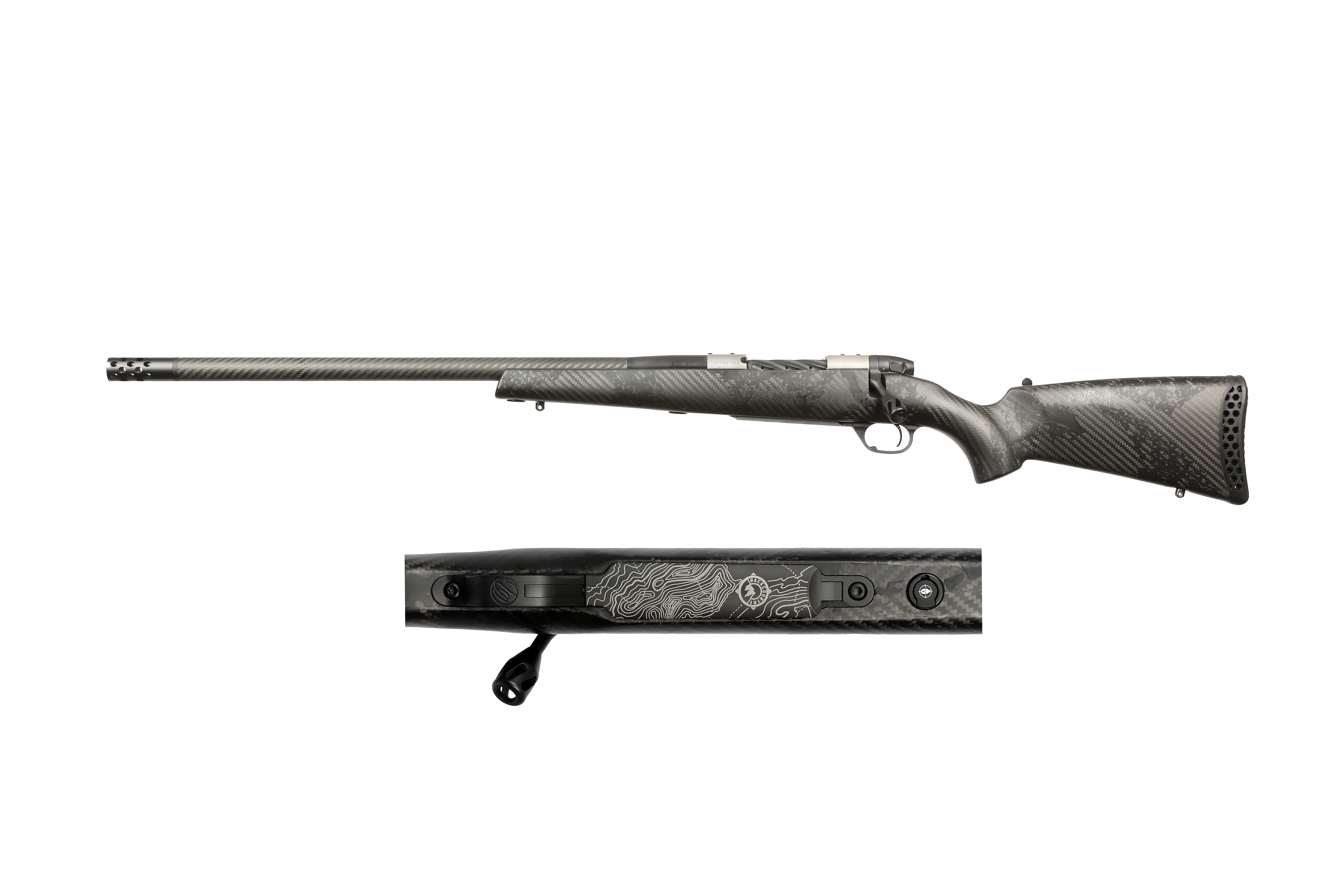 Weatherby Mark V Backcountry Guide Ti 240 Weatherby Magnum 24 Inch Graphite Finish