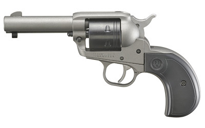 Ruger Wrangler 2016 22 Long Rifle 3.75 in 6 Shot Silver Cerakote Birdshead Grip Exposed Hammer