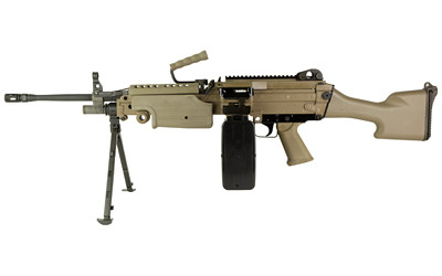 Fn M249S 5.56x45mm Nato 18.5 in 30+1 Magazine or 200 round Belt Flat Dark Earth