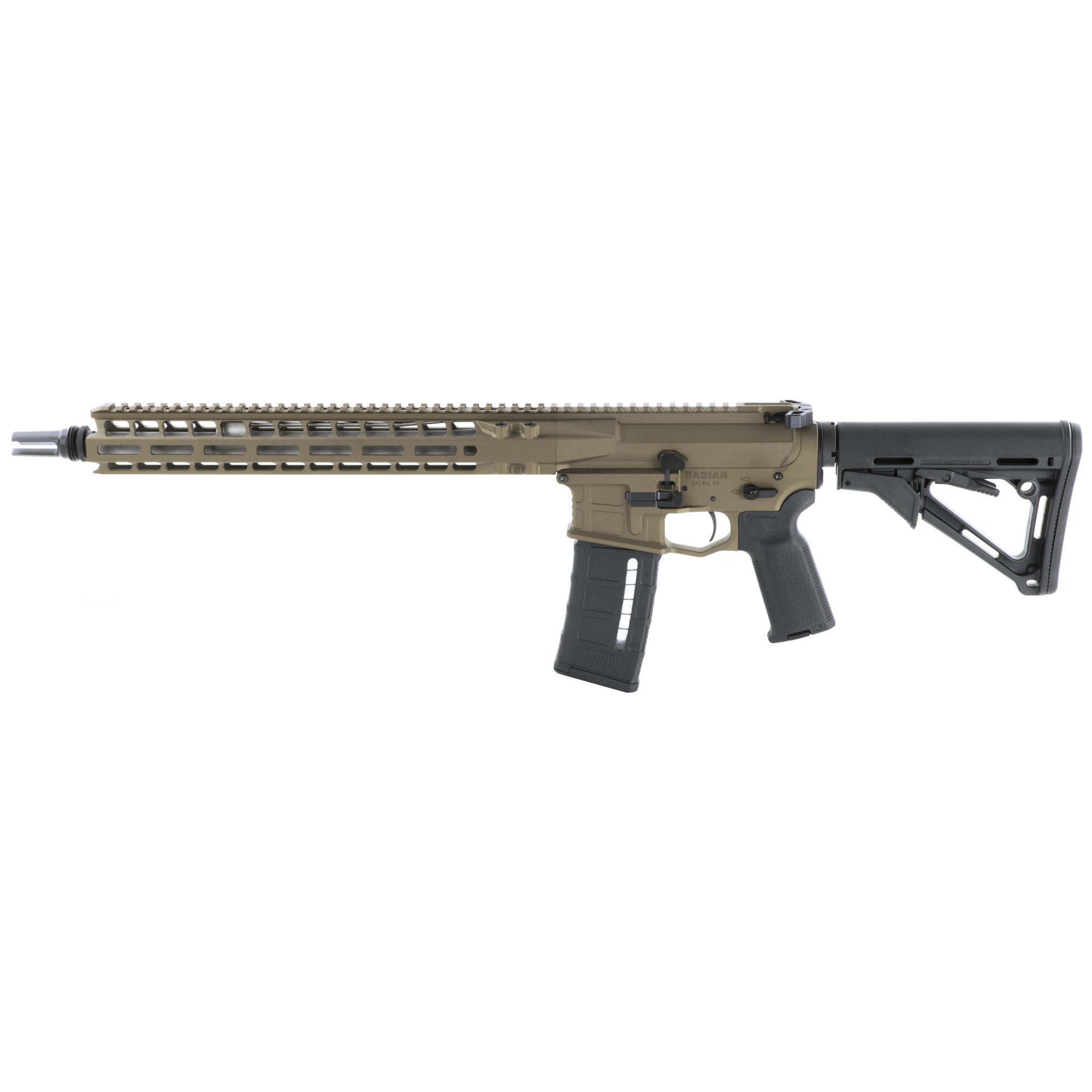 Radian Weapons Model 1 Carbine 5.56 NATO 14.5 Inch 30 Rounds Brown Cerakote