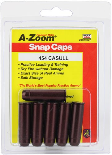 A-Zoom Metal Snap Caps .454 Casull 6/ct