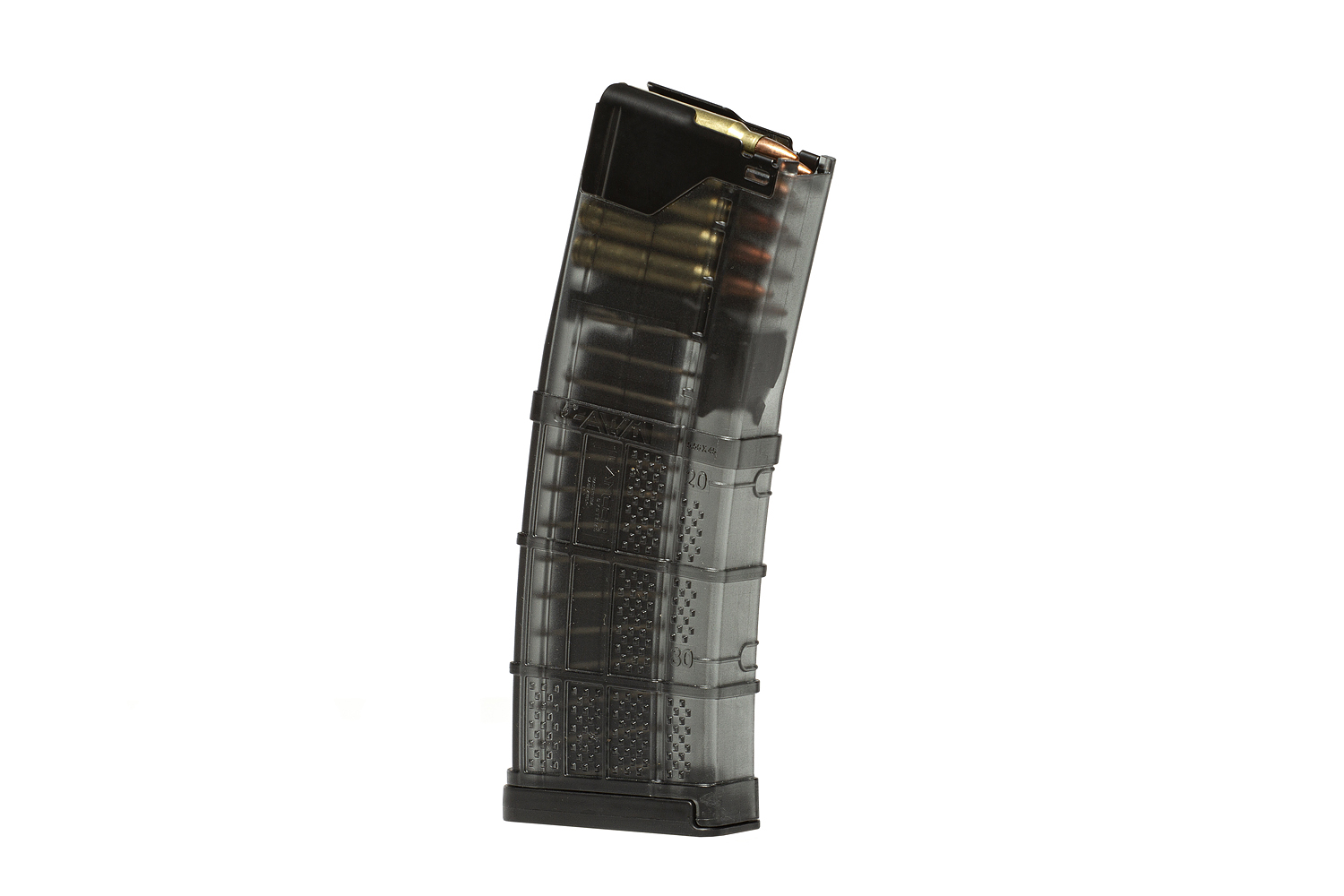 Lancer Systems L5 Advanced Warfighter Magazine 5.56 30 Round Capacity Translucent Opaque