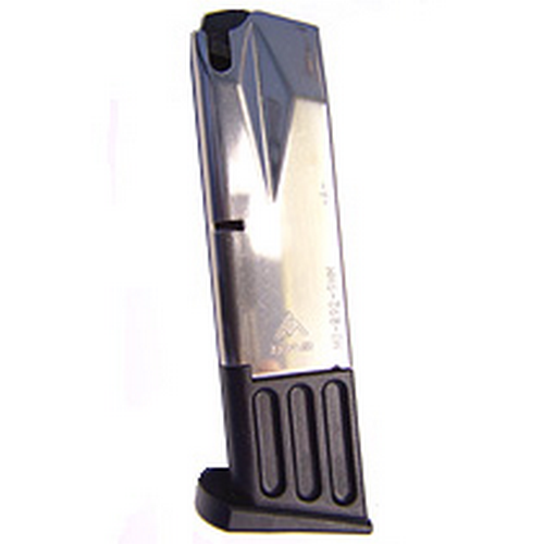 Mec-Gar Beretta Magazine 9mm 10-Round Nickel-Coated Compatible with 92 M9