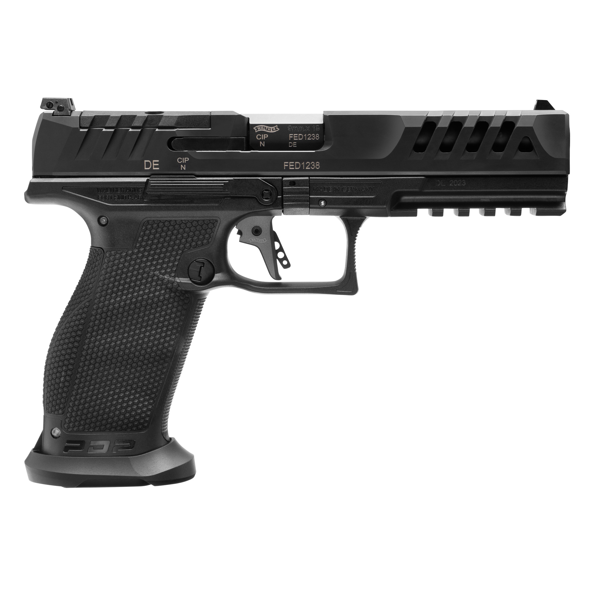 Walther PDP Match Pistol 9mm 5 in. Black 17 rd.