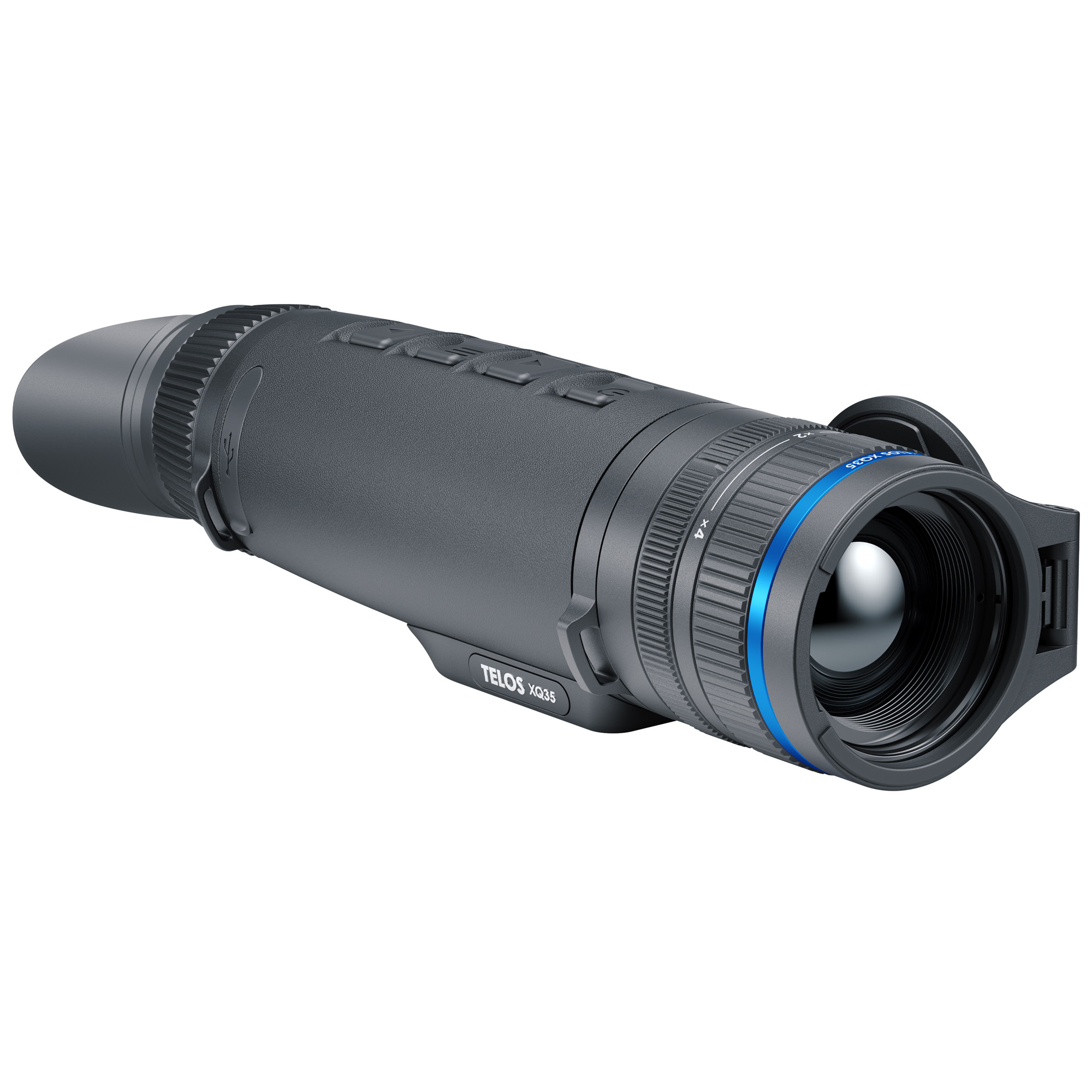 Pulsar Telos XG35 Thermal Monocular 3-12x 35mm 384x288 Laser Rangefinder