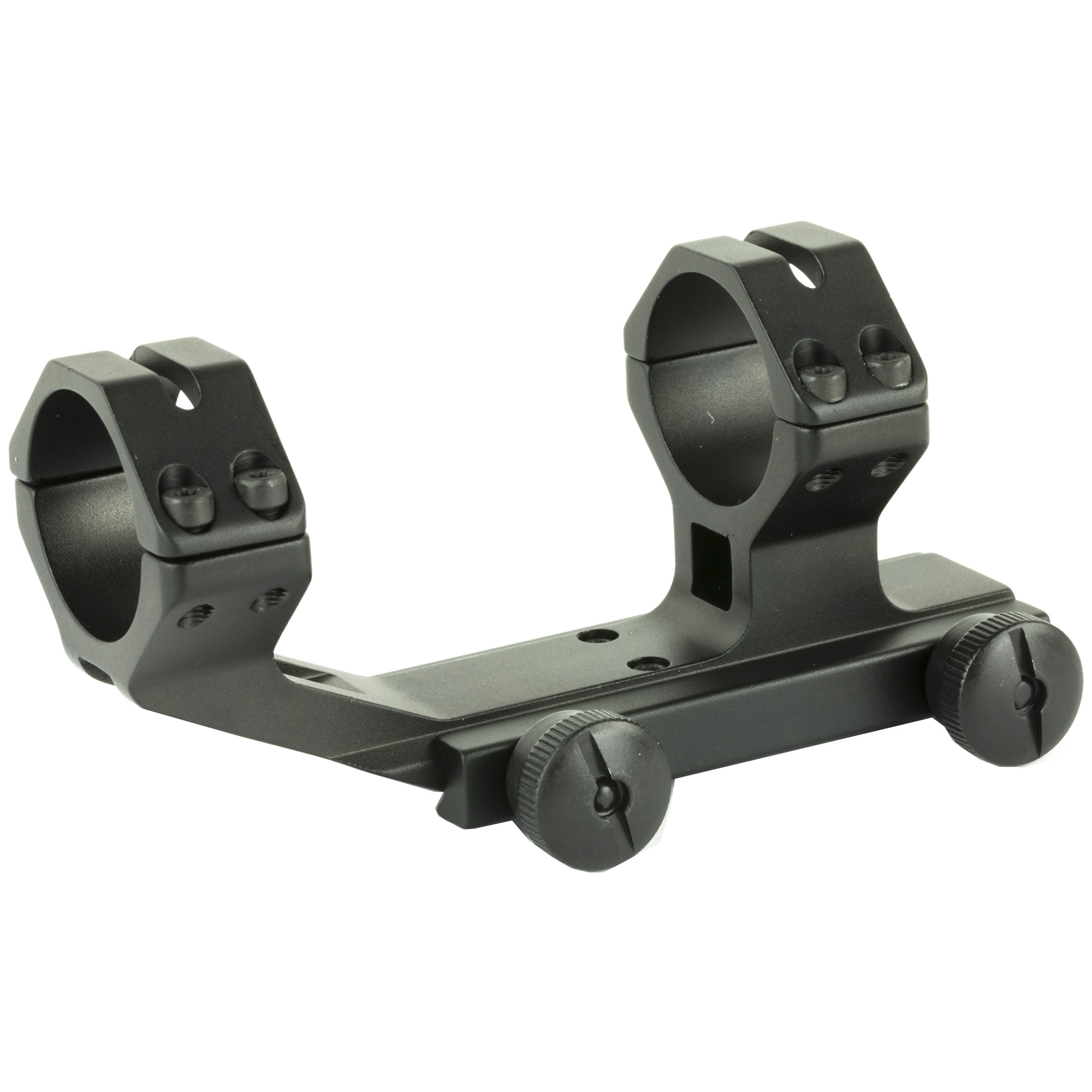 Weaver Thumbnut Base Rings Scope Mount Matte 30mm Offset for AR-Style Rifles