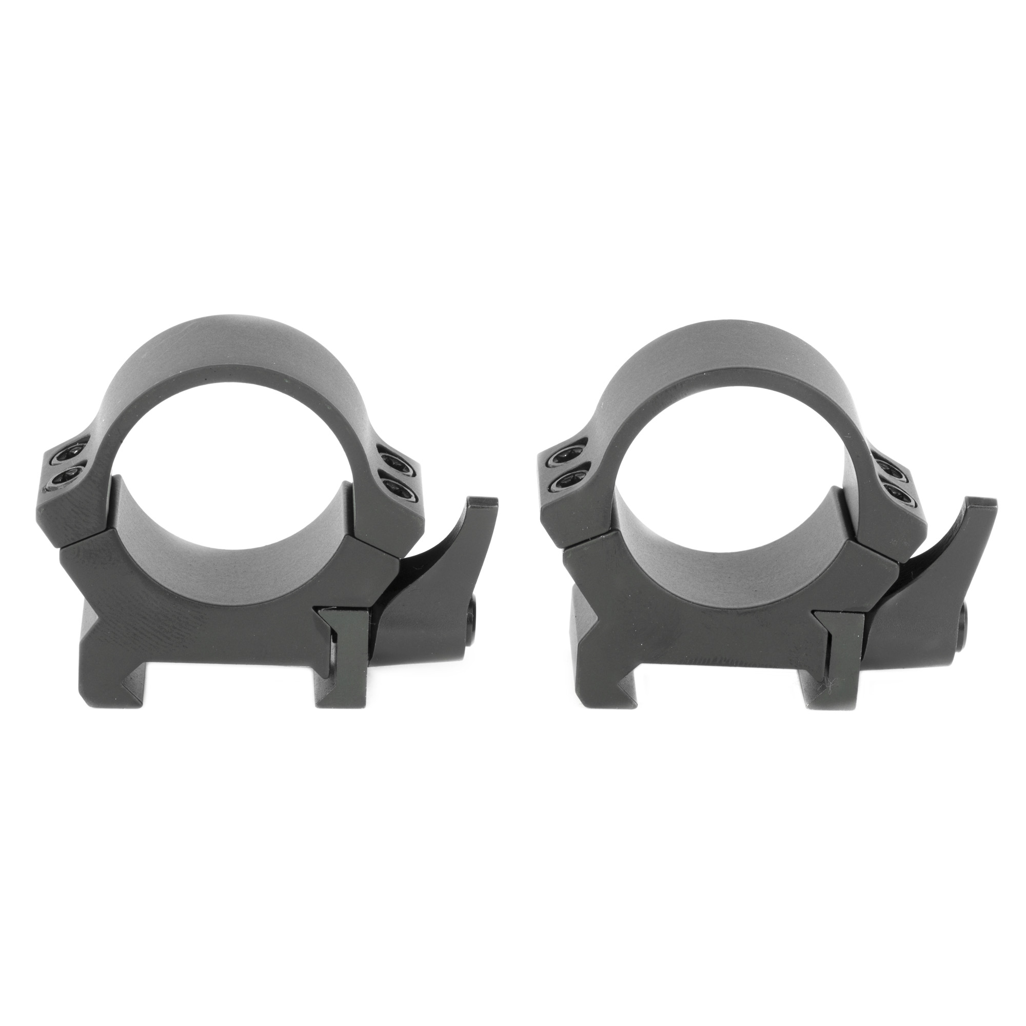 Leupold QRW2 Cross-Slot 1in Low Rings for Weaver and Picatinny Rails