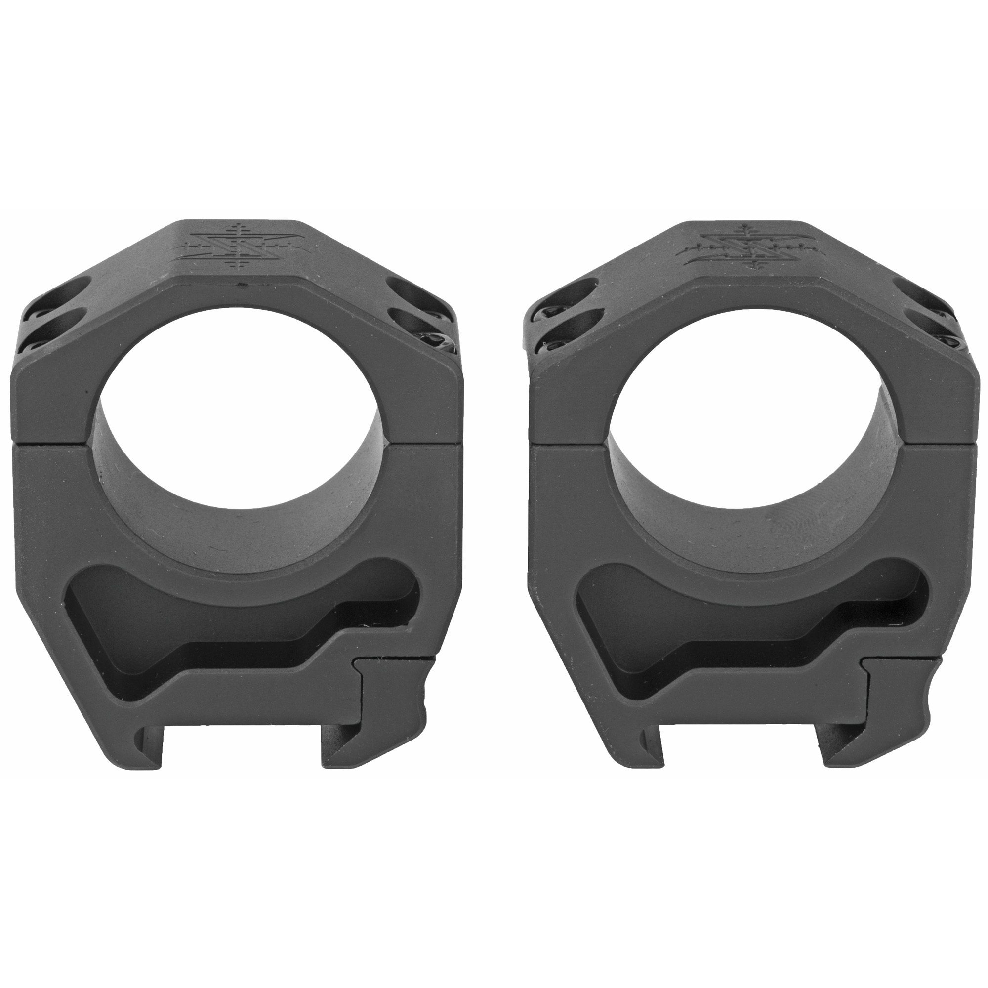 Seekins Precision Scope Rings 30mm Extra High 4 Cap Screw Matte Finish