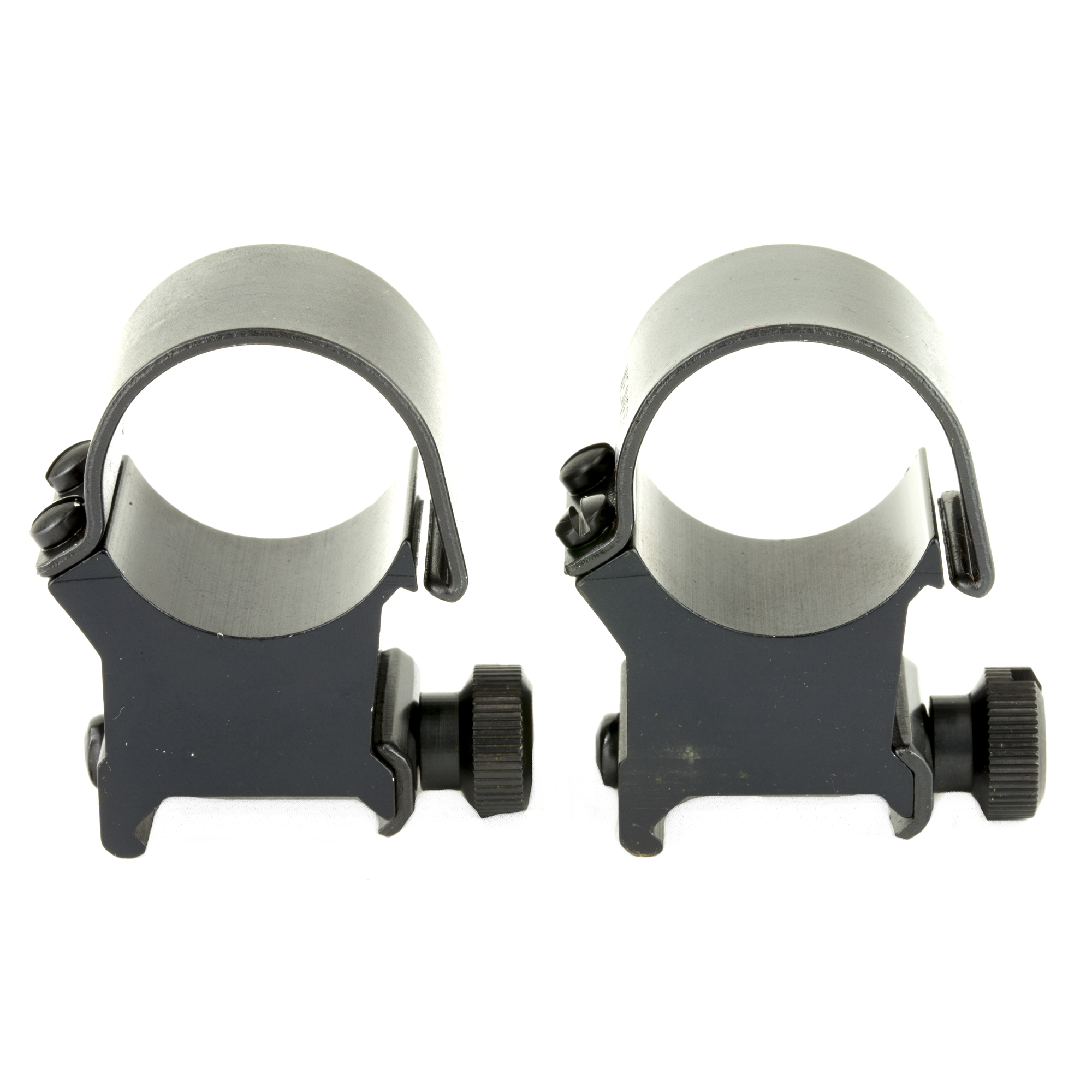 Weaver Top Mount Scope Rings 1in Extra High Aluminum Steel