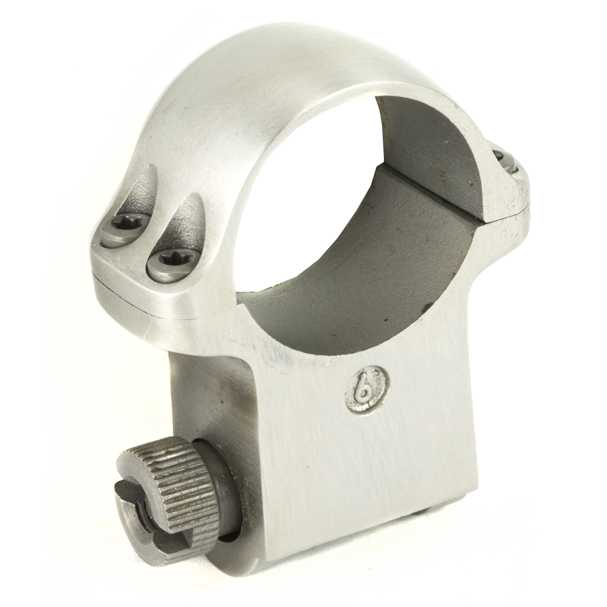 Ruger 90284 6K Scope Ring Silver Extra High 1 Inch Accepts Up to 62mm